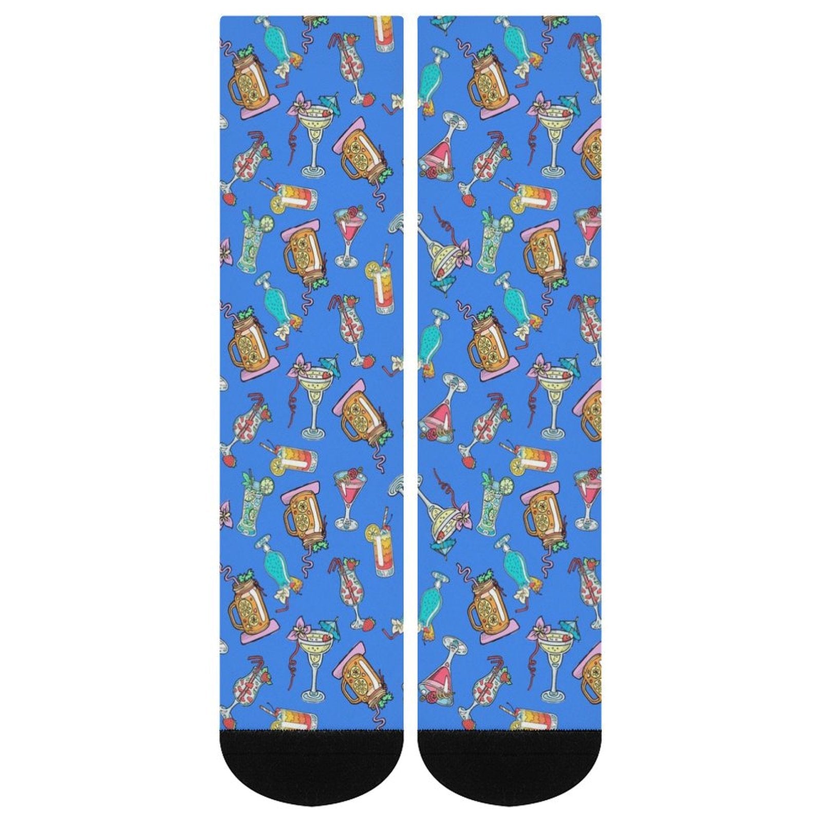 Summer fruit juice Prined socks Gifts for Men Women