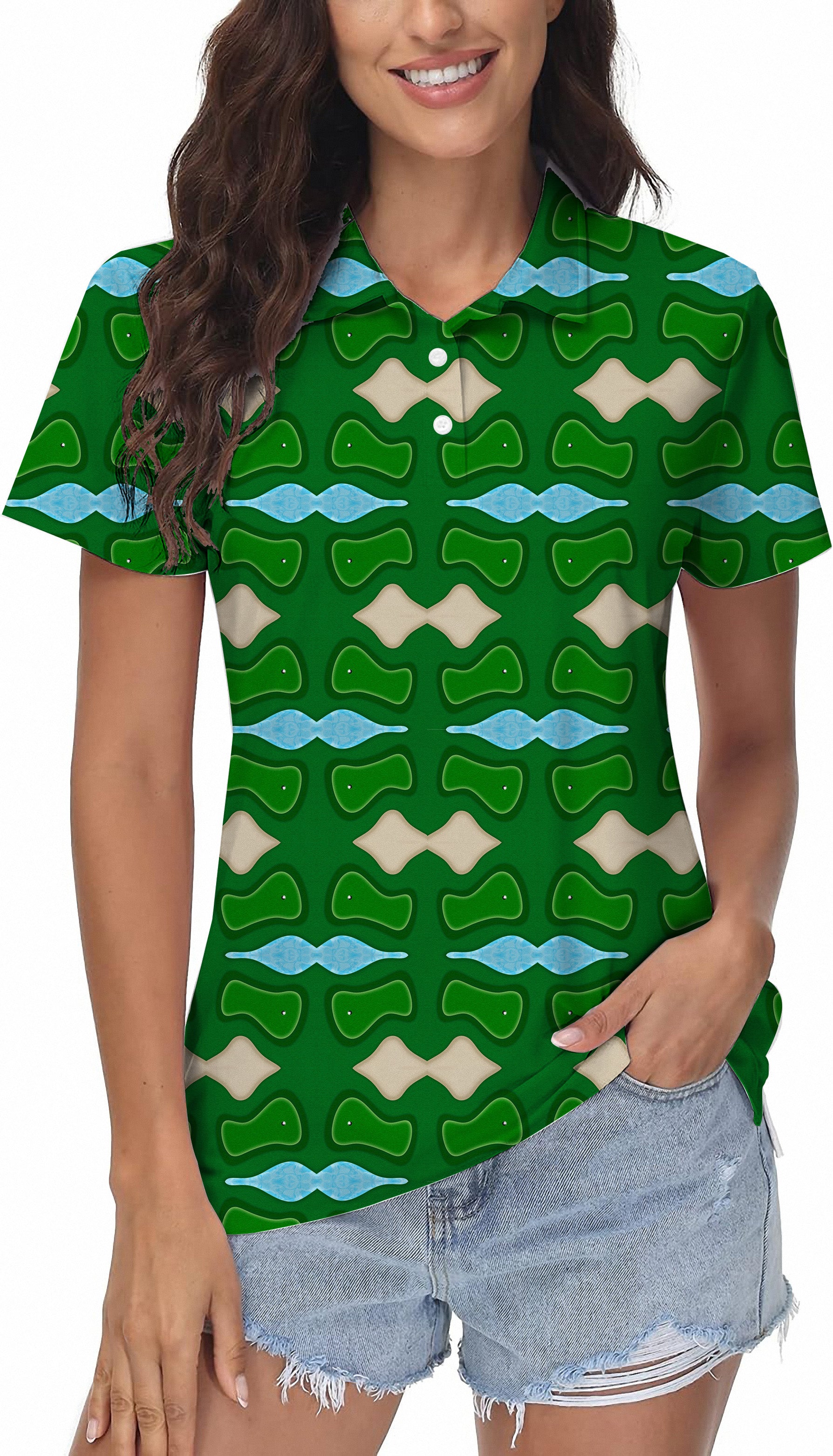 golf courses Women's Golf Polo