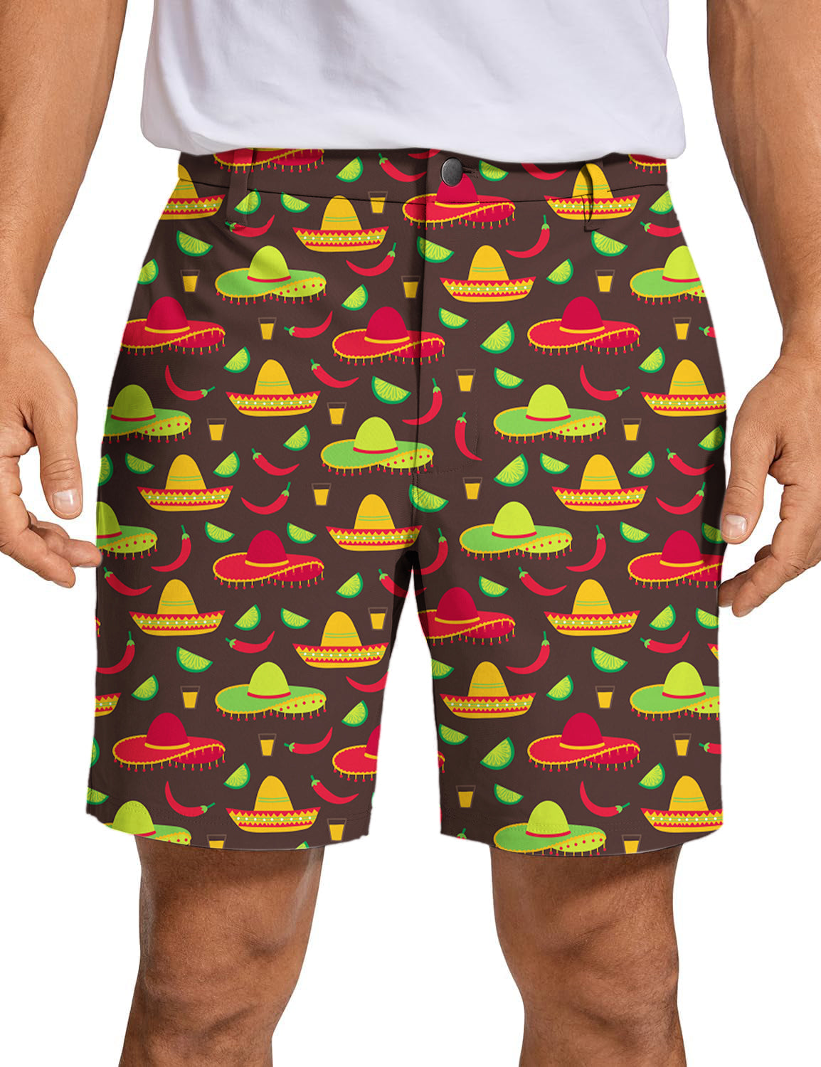 Men Taco Tuesday Golf Shorts