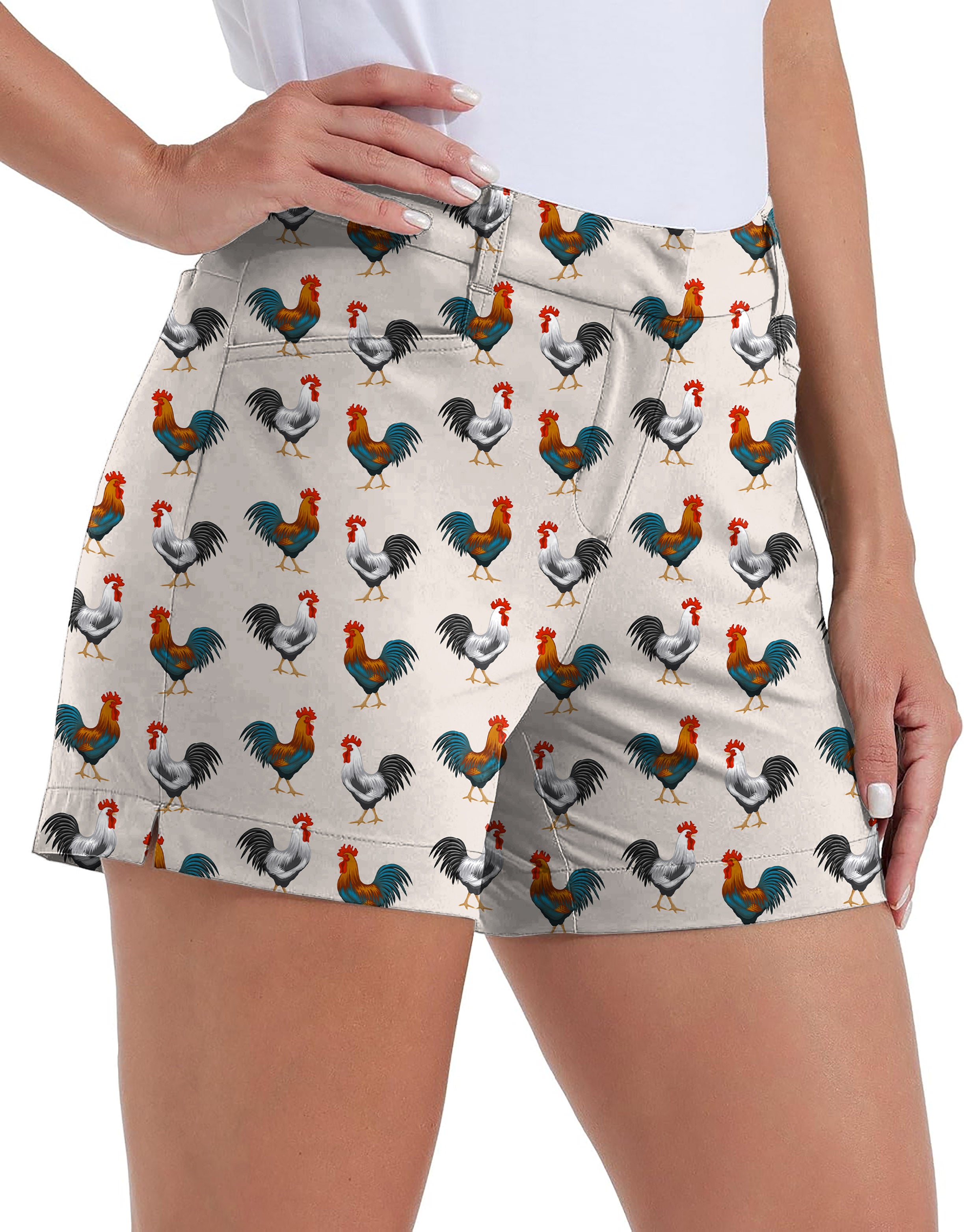 Mr. Cocky Own Logo 4.5/7/10" Golf Shorts Quick-Drying Woman Outdoor Casual Shorts With Pockets Waterproof
