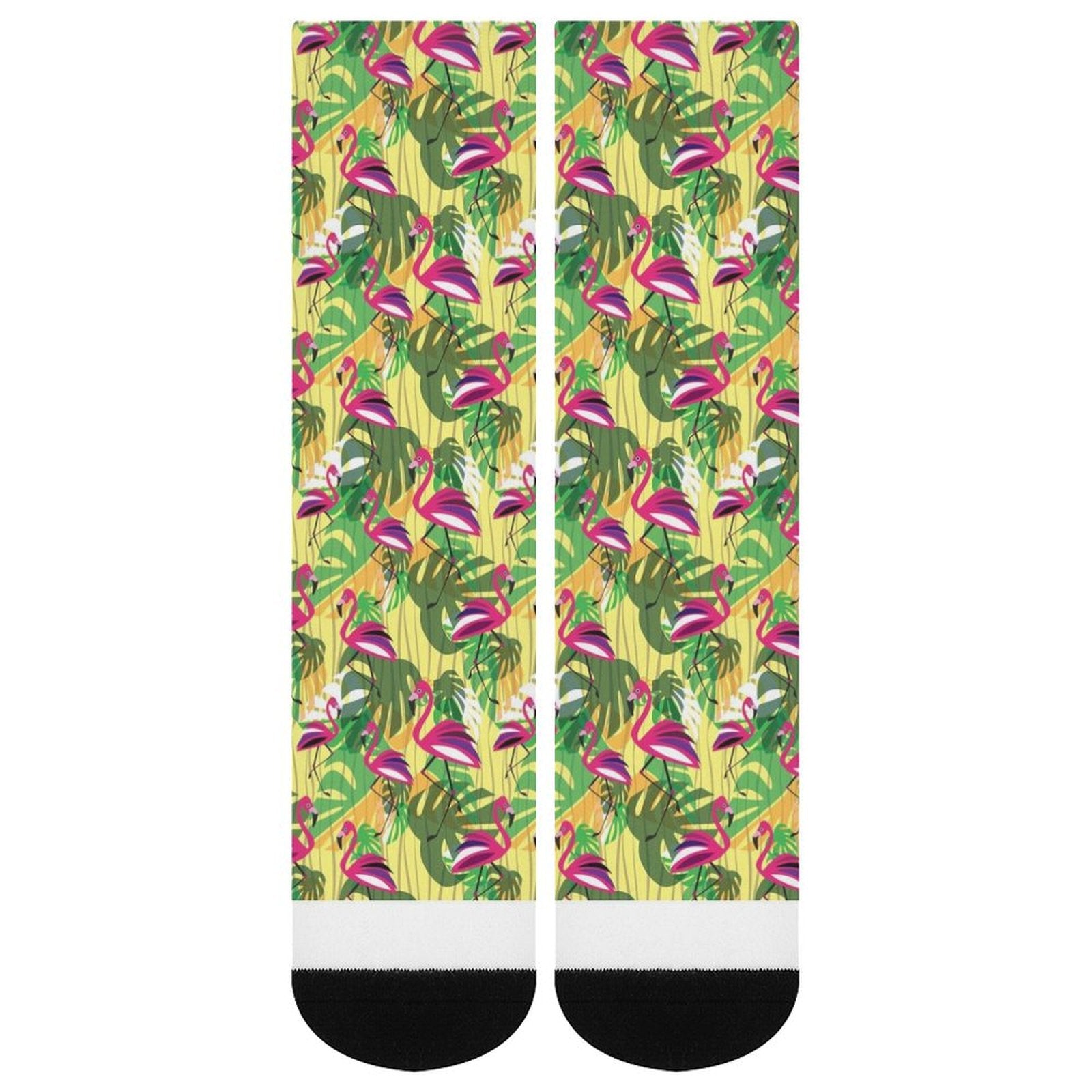 pink Flamingo Prined socks Gifts for Men Women