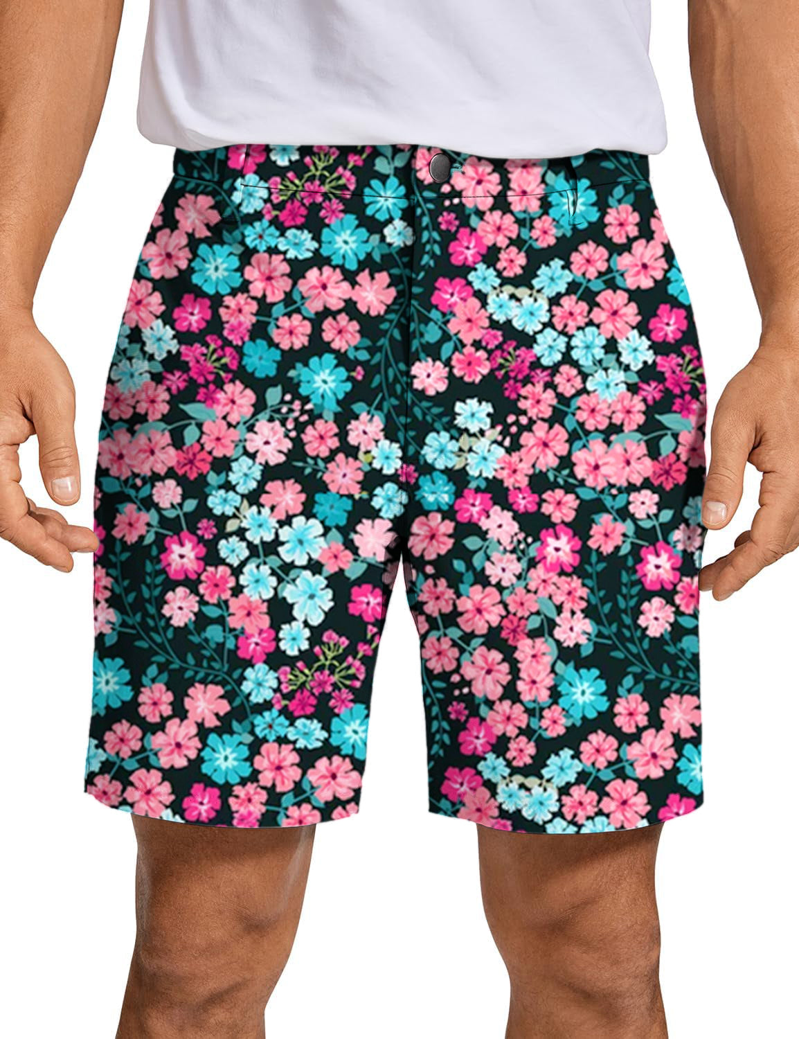 Men's Candy Blossoms Golf Shorts