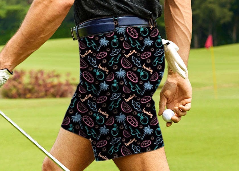 Men Vacation Party Golf Shorts