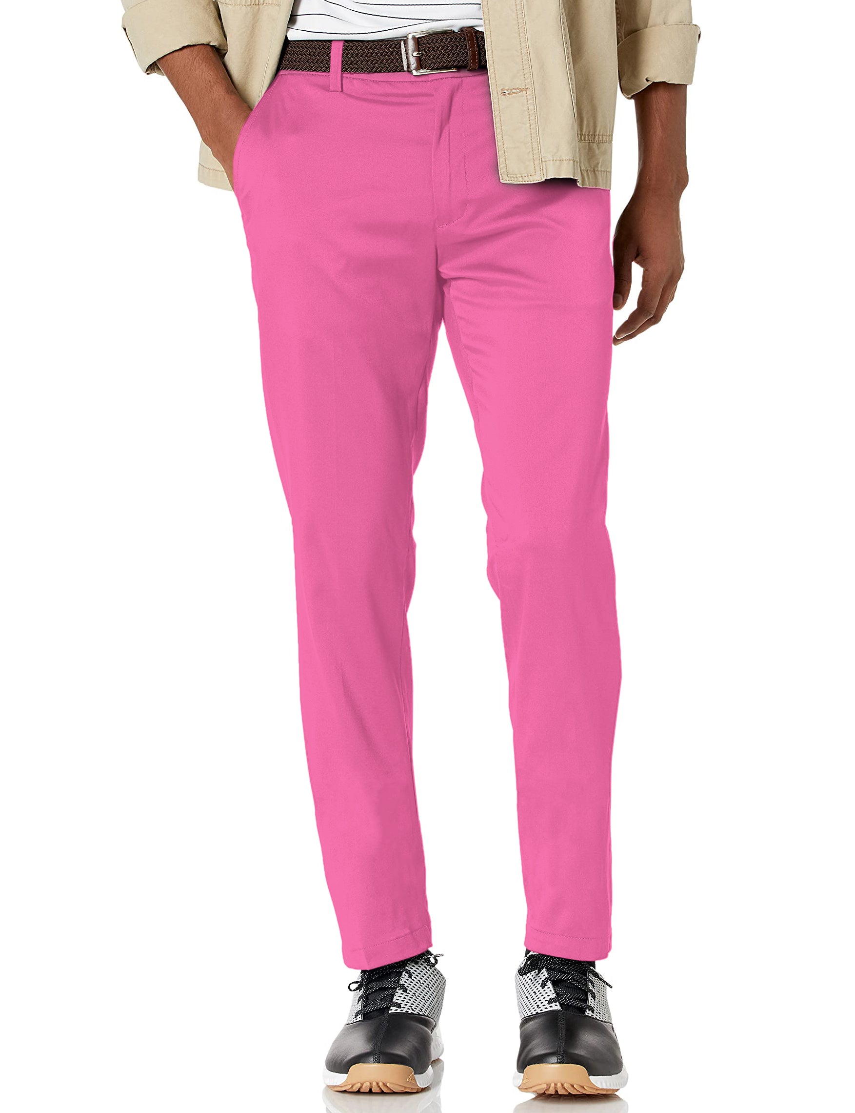 Men's pure fuchsia Stretch Golf Pants