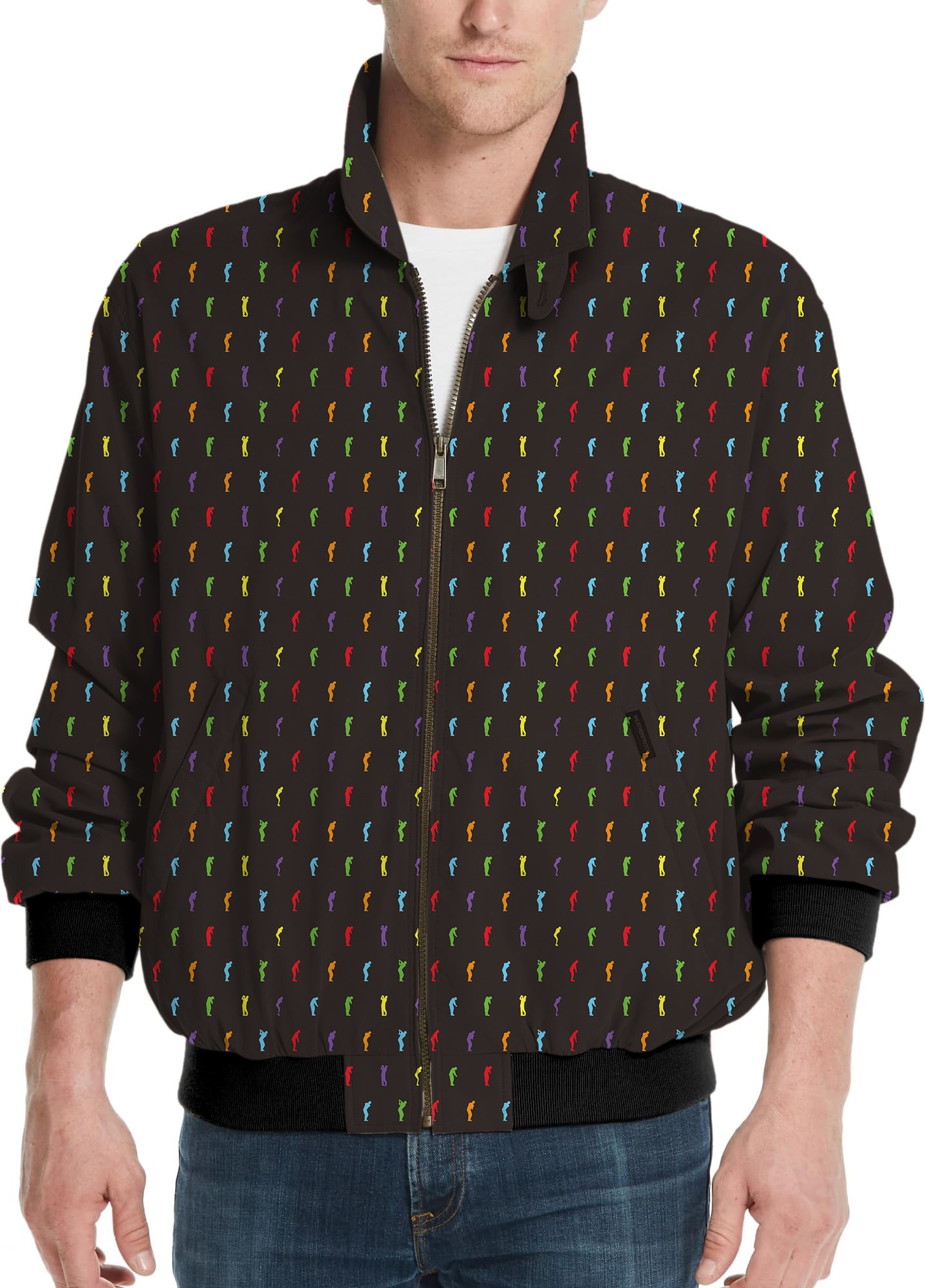 Golf Swing-Men's Golf Windbreaker Light Jacket