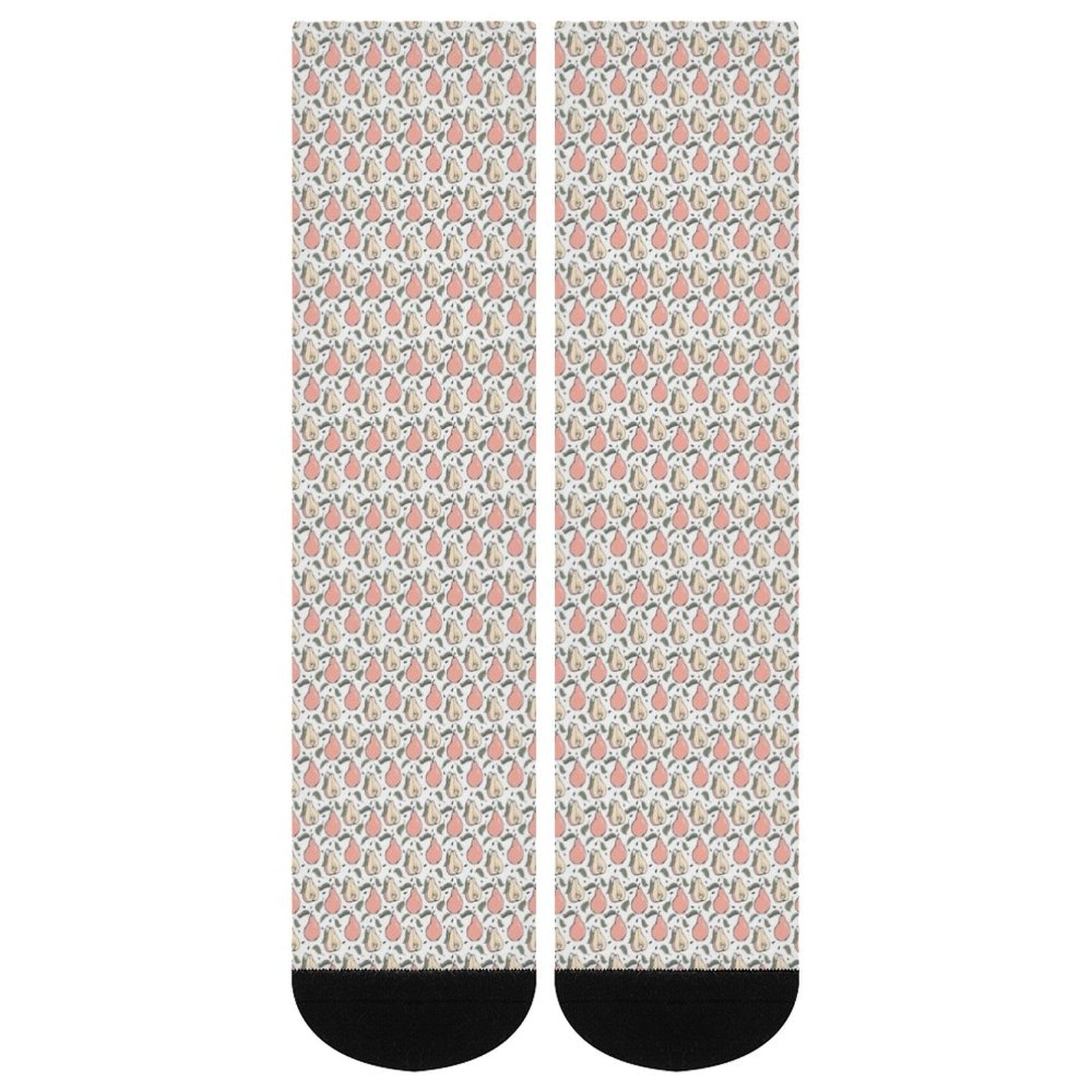 Pears Funny Prined socks Gifts for Men Women