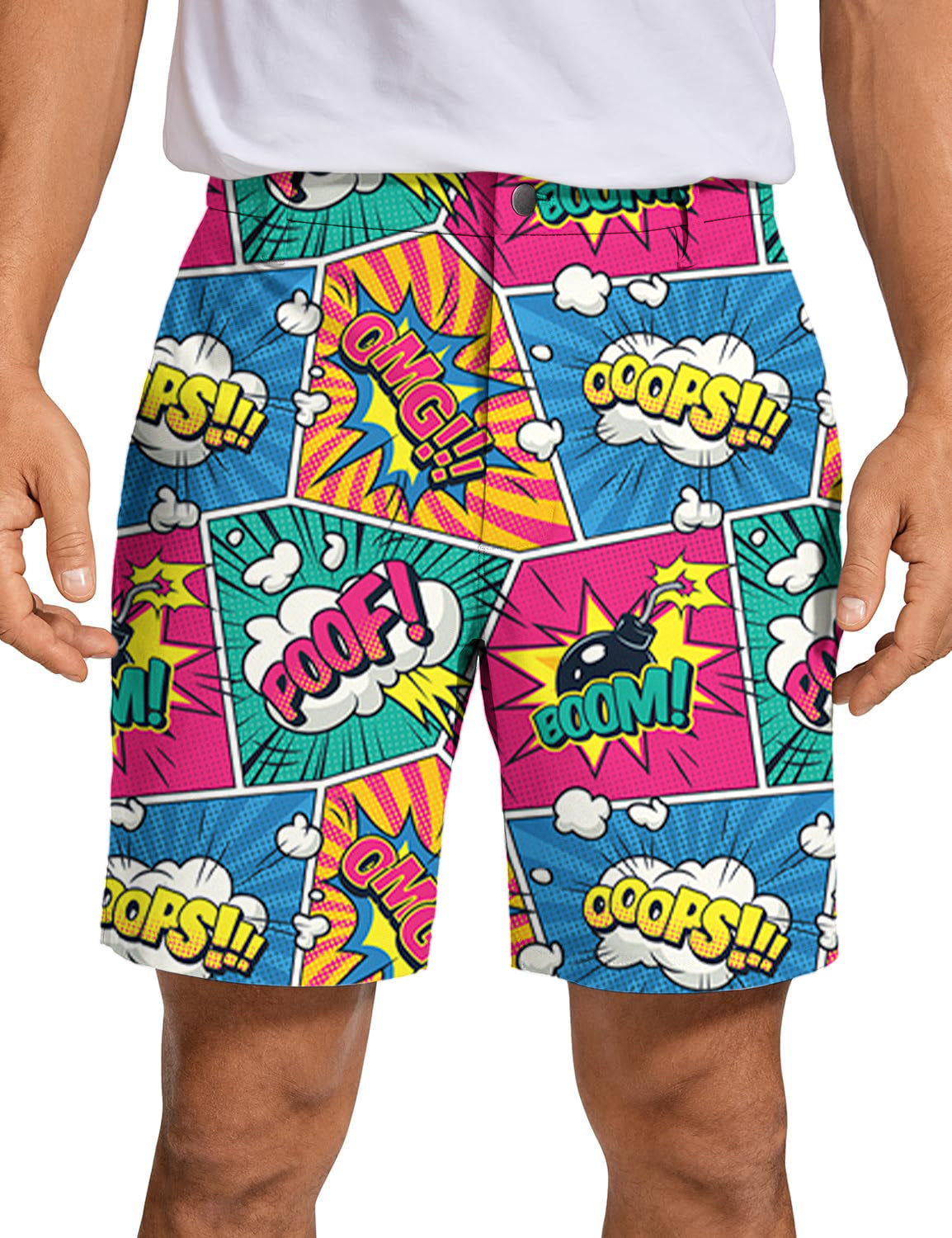 Men's BOOM POOF Golf Shorts