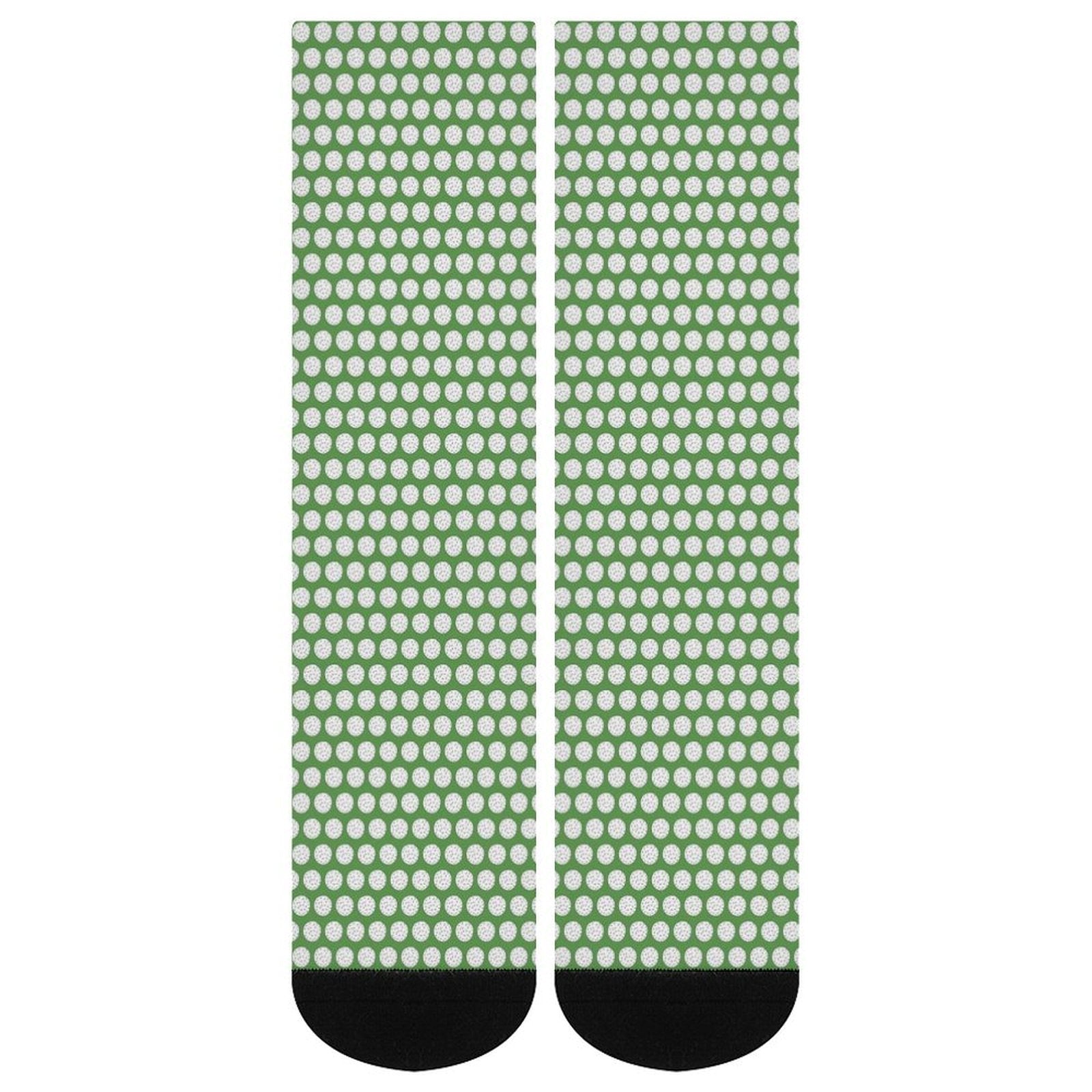 green ball Prined socks Gifts for Men Women