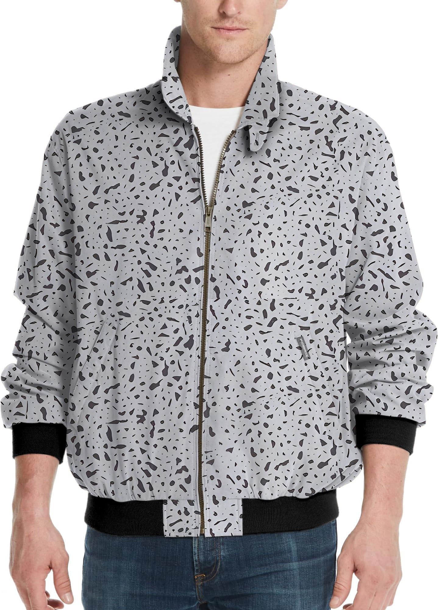 Speckle-Men's Golf Windbreaker Light Jacket