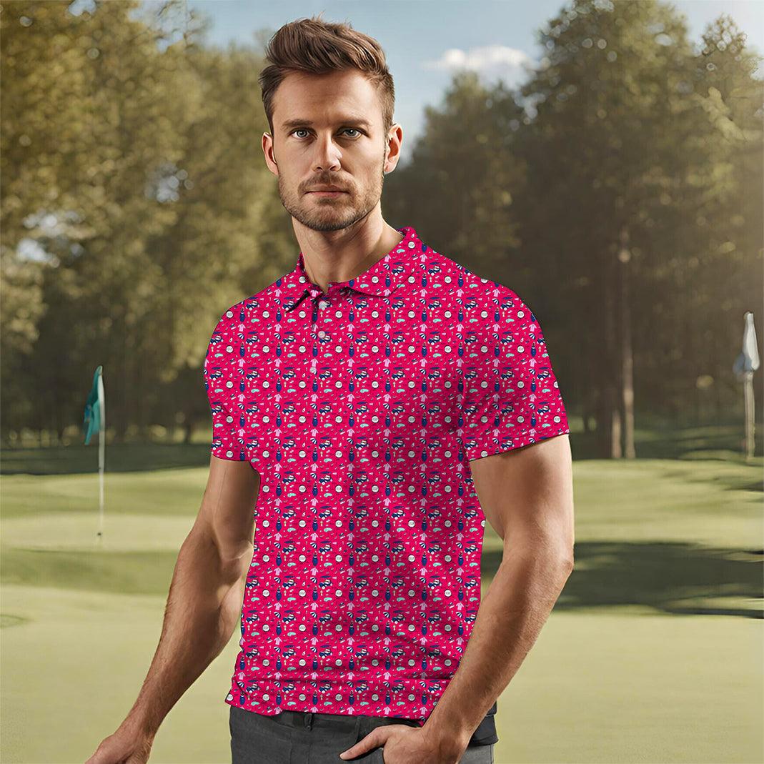 Men's Cart Cruising golf polo