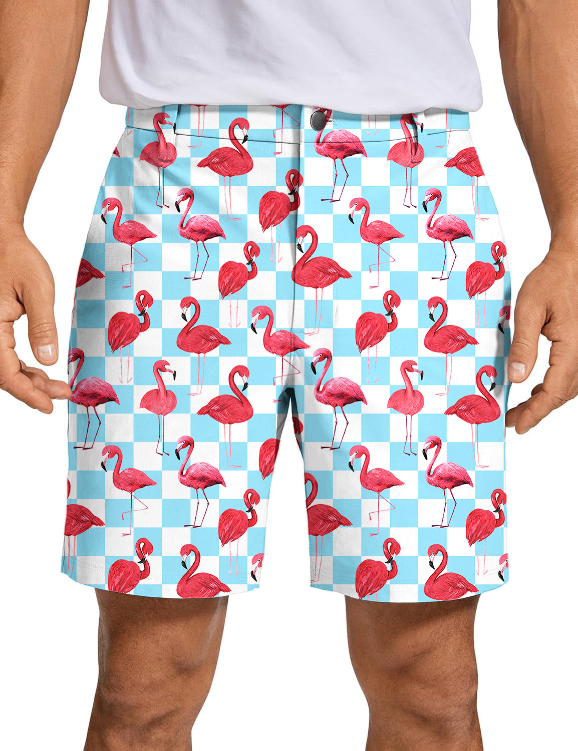 Men's Flamingo Golf Shorts