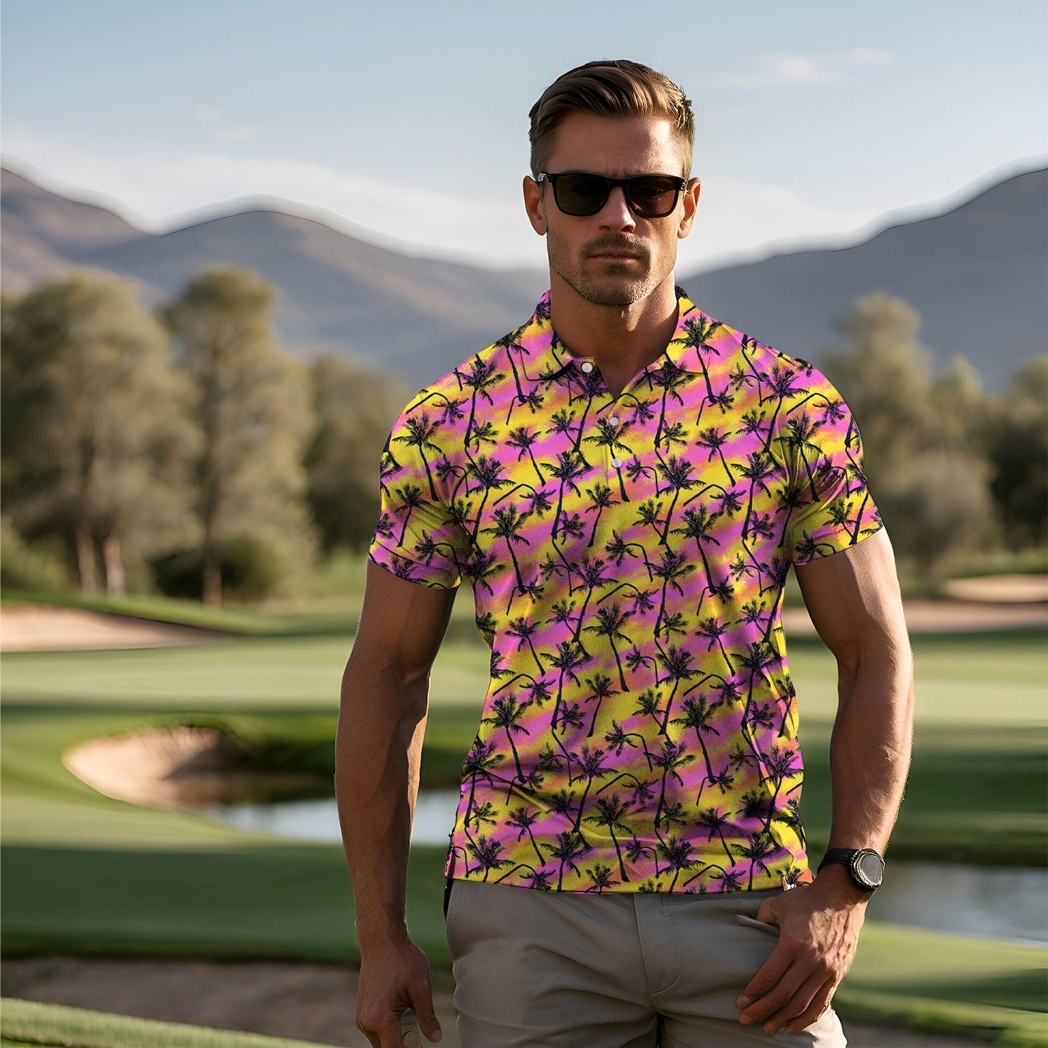 Men's GRAPHIC PRINT golf polo