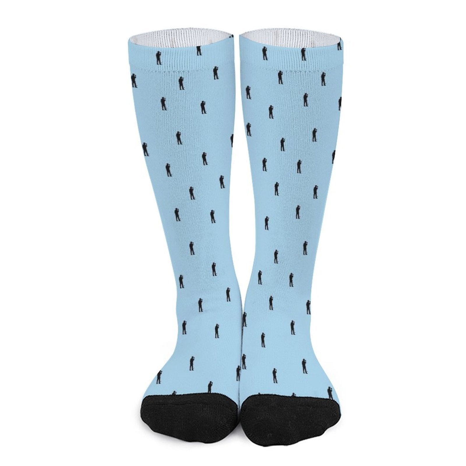Beers on the course ocean color Prined socks Gifts for Men Women