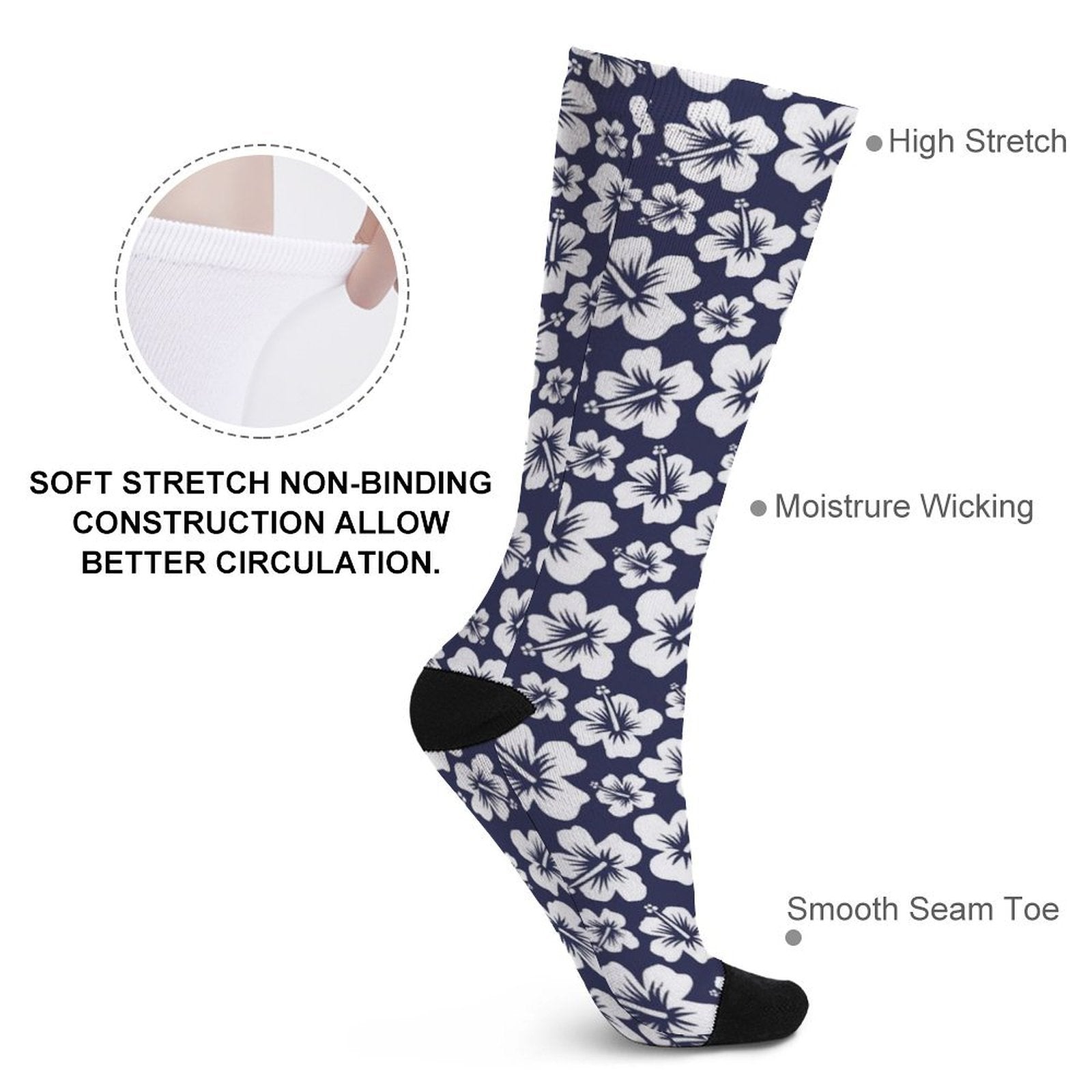 Summer Daisy Prined socks Gifts for Men Women