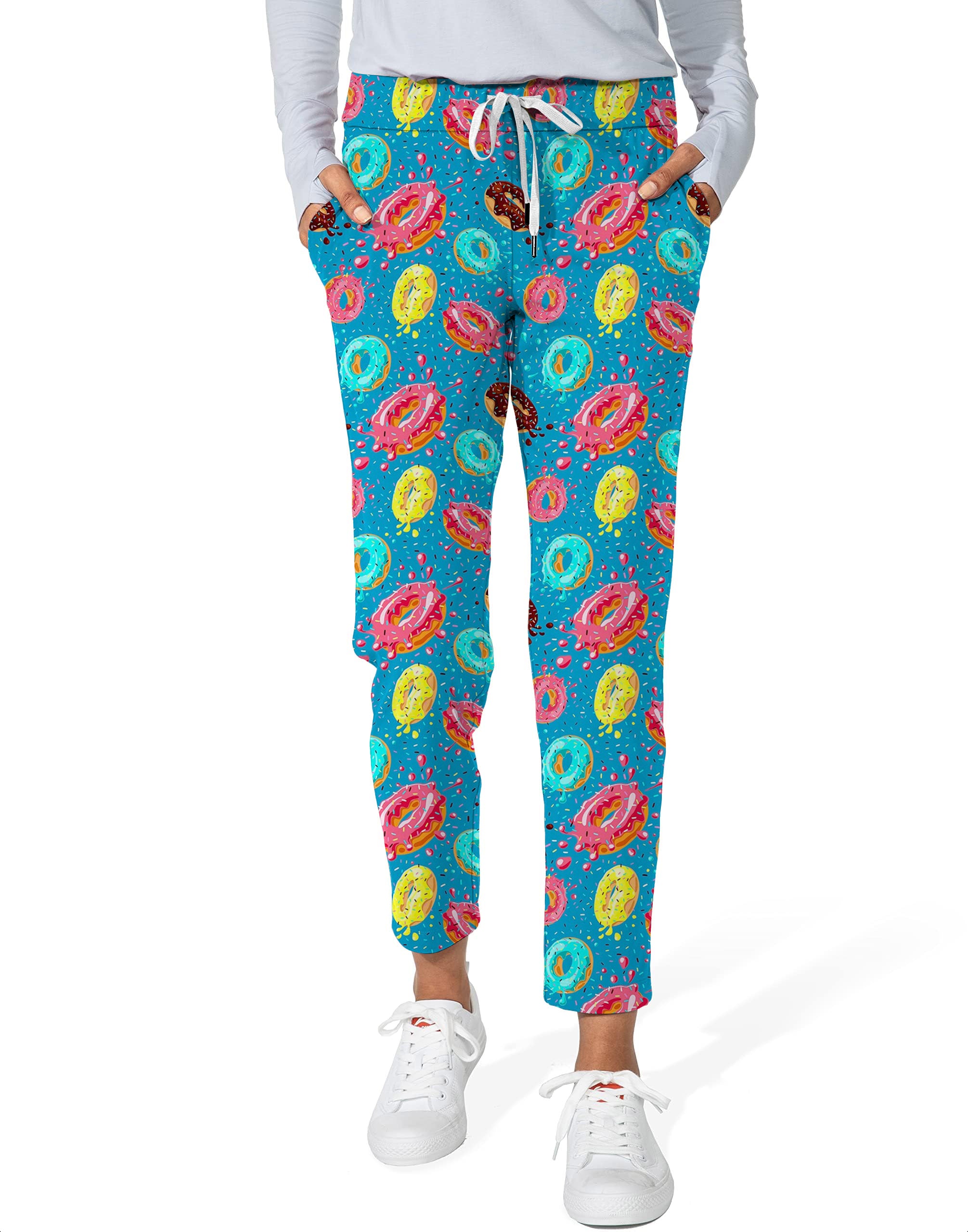 Hole In One-Women's 7/8 Stretch Ankle Golf Pants