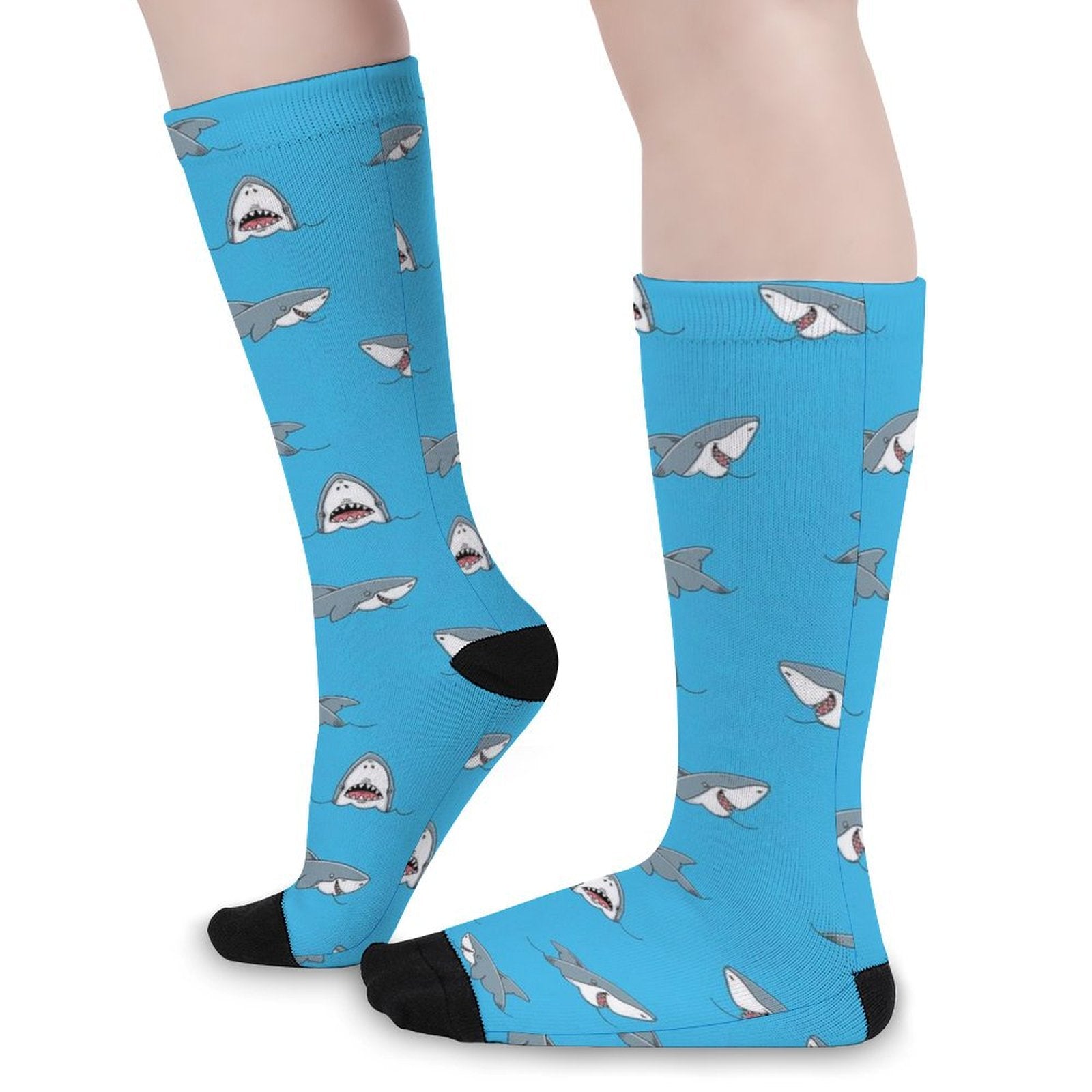 Chomp Chomp shark Prined socks Gifts for Men Women