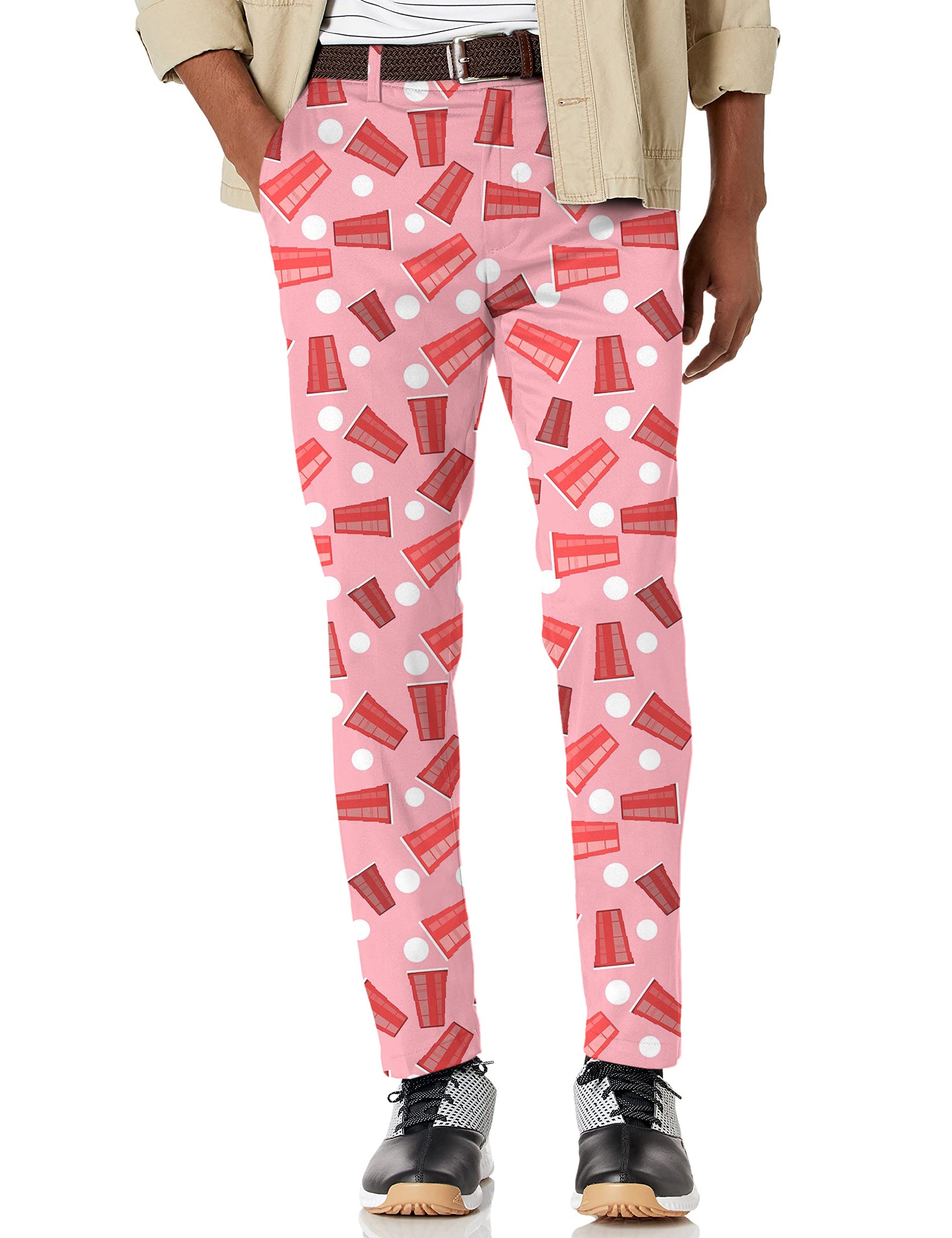 Men's Drinkers Cup Stretch Golf Pants