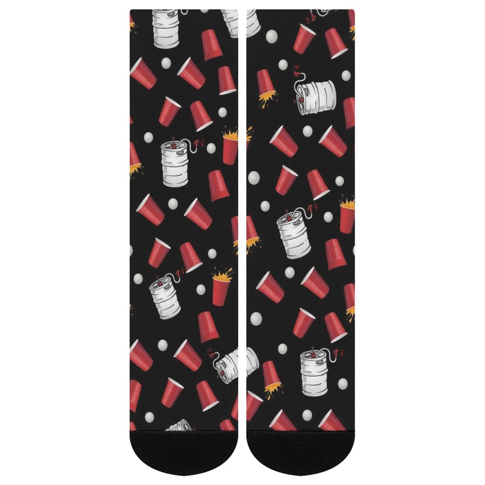 Kegs & Cups Prined socks Gifts for Men Women