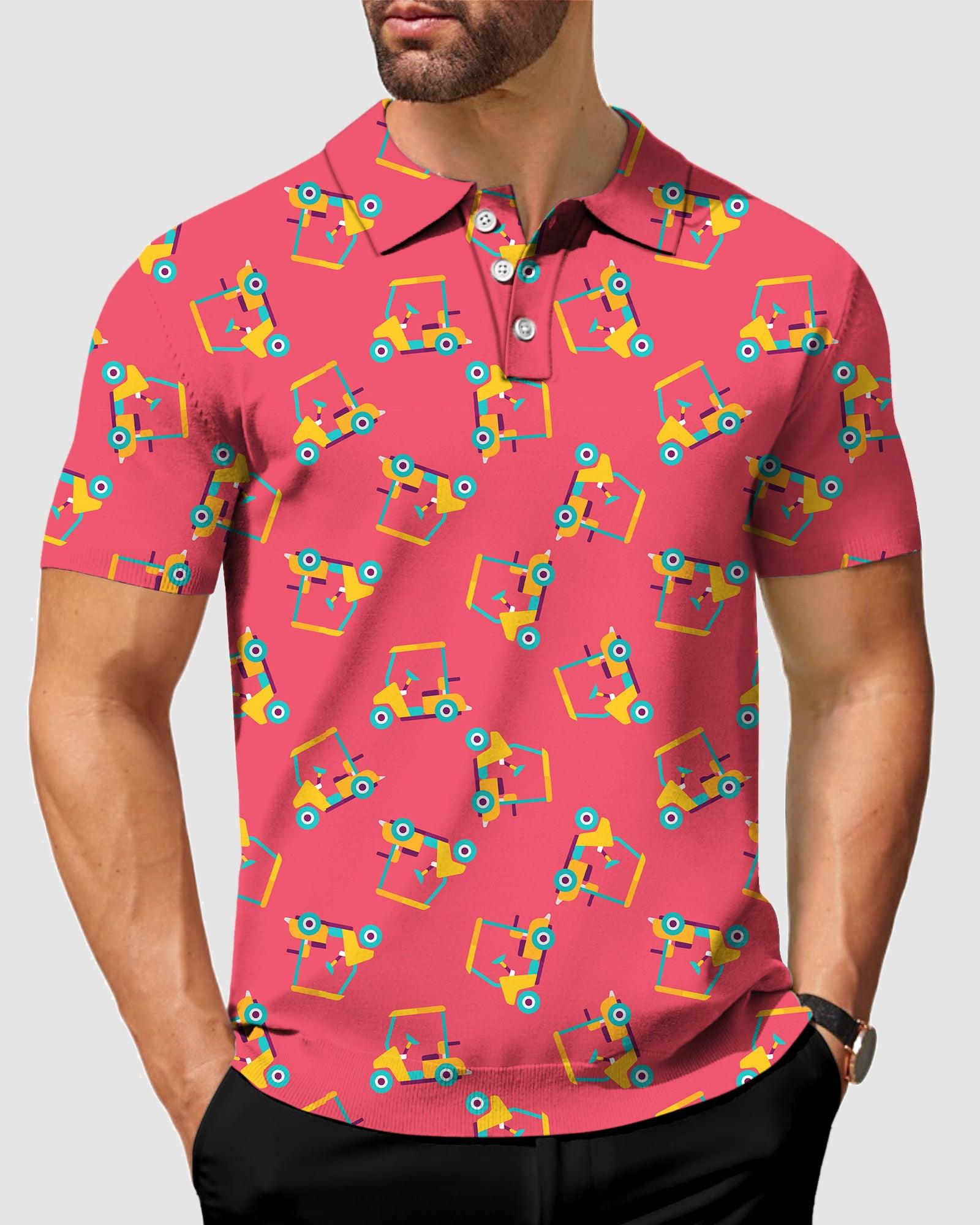 Men's golf polo Cart Cruising