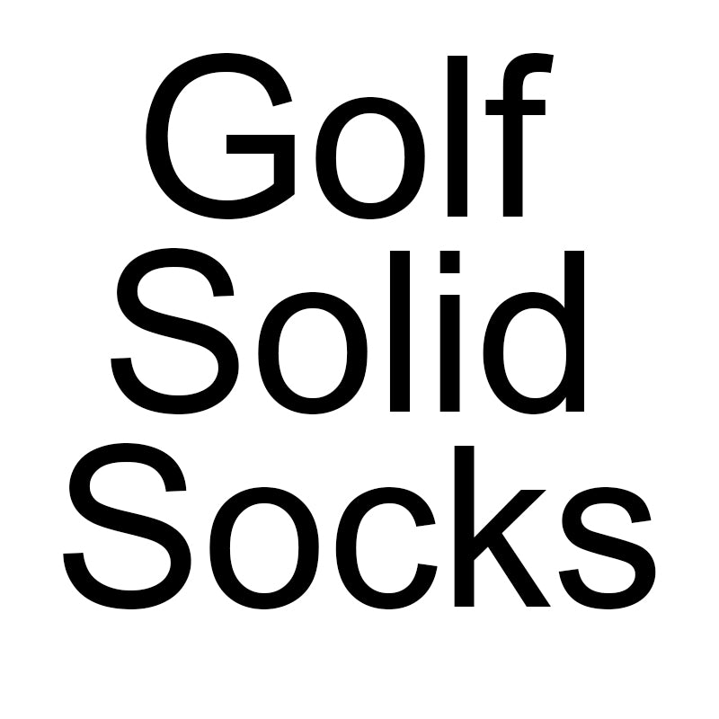 Golf Solid Socks