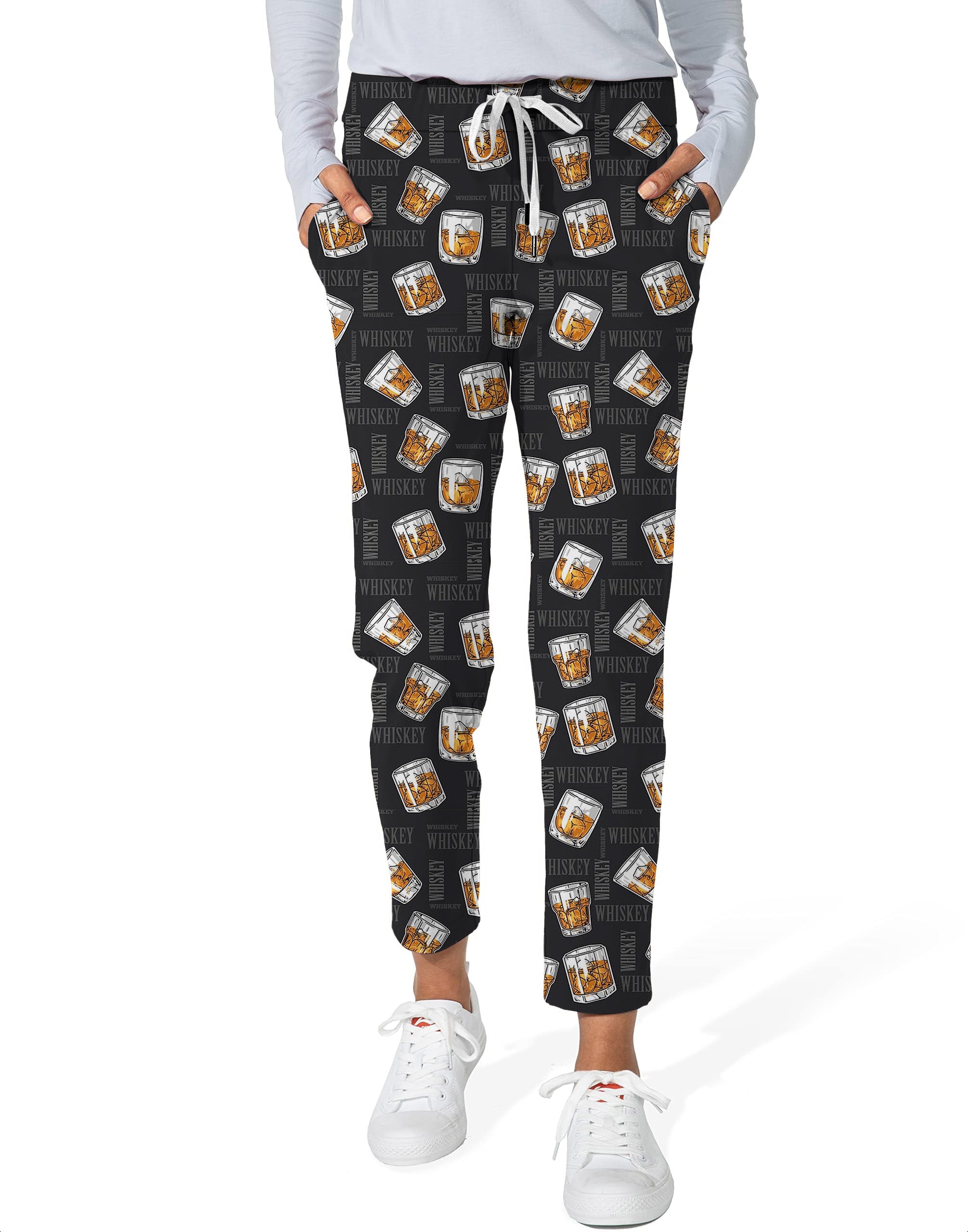 Whiskey-Women's 7/8 Stretch Ankle Golf Pants