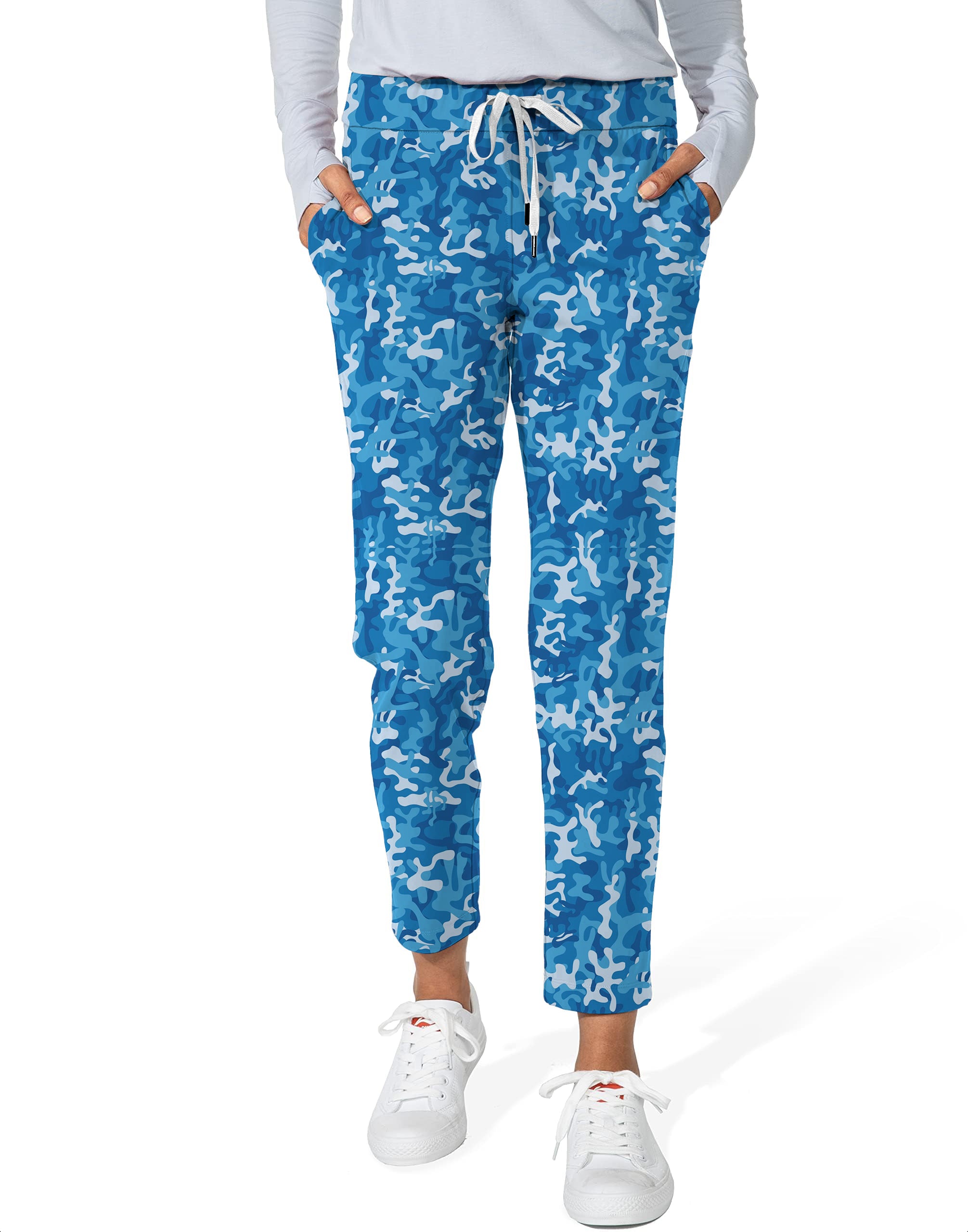 Camo-Women's 7/8 Stretch Ankle Golf Pants