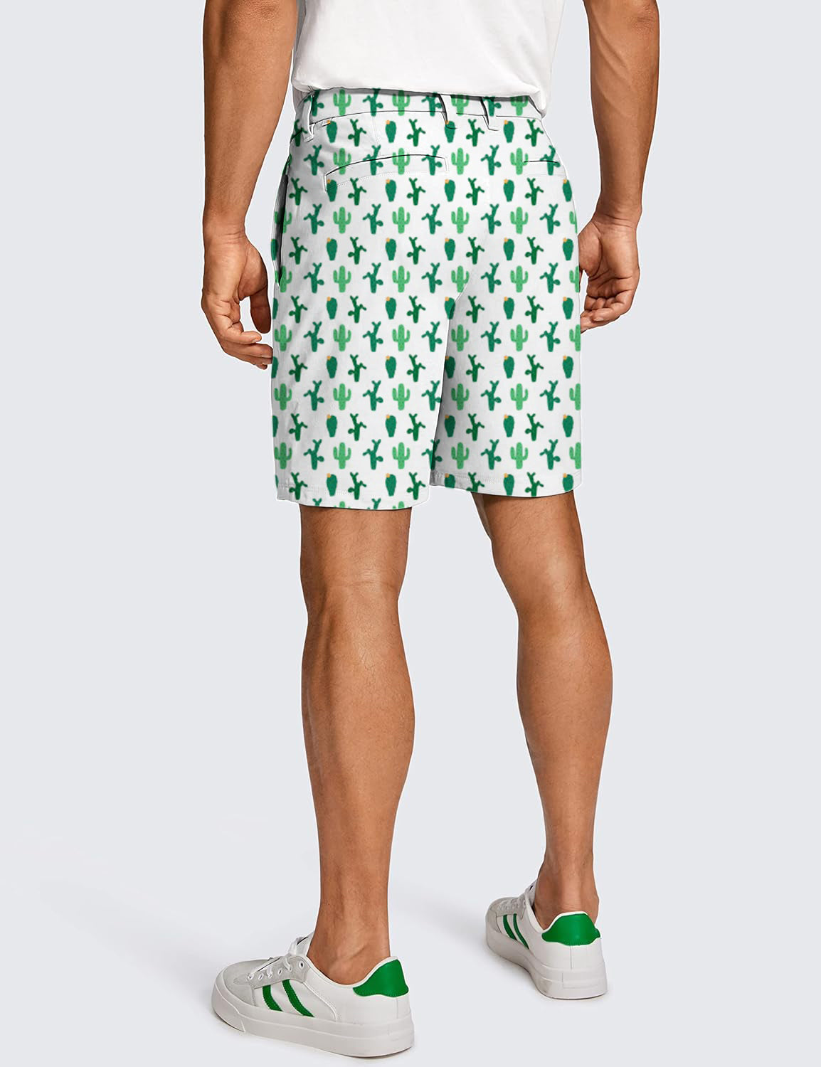 Men Cactus Golf Shorts