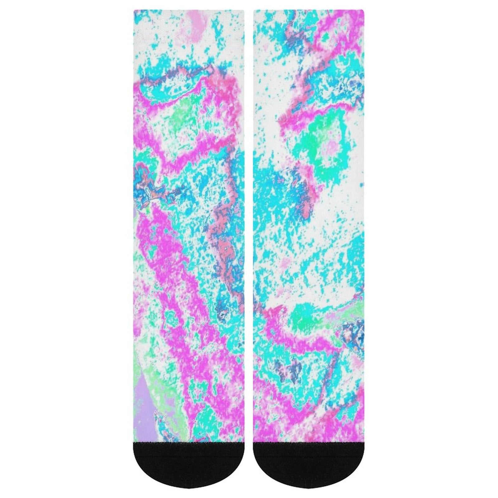 vintage fractal Prined socks Gifts for Men Women