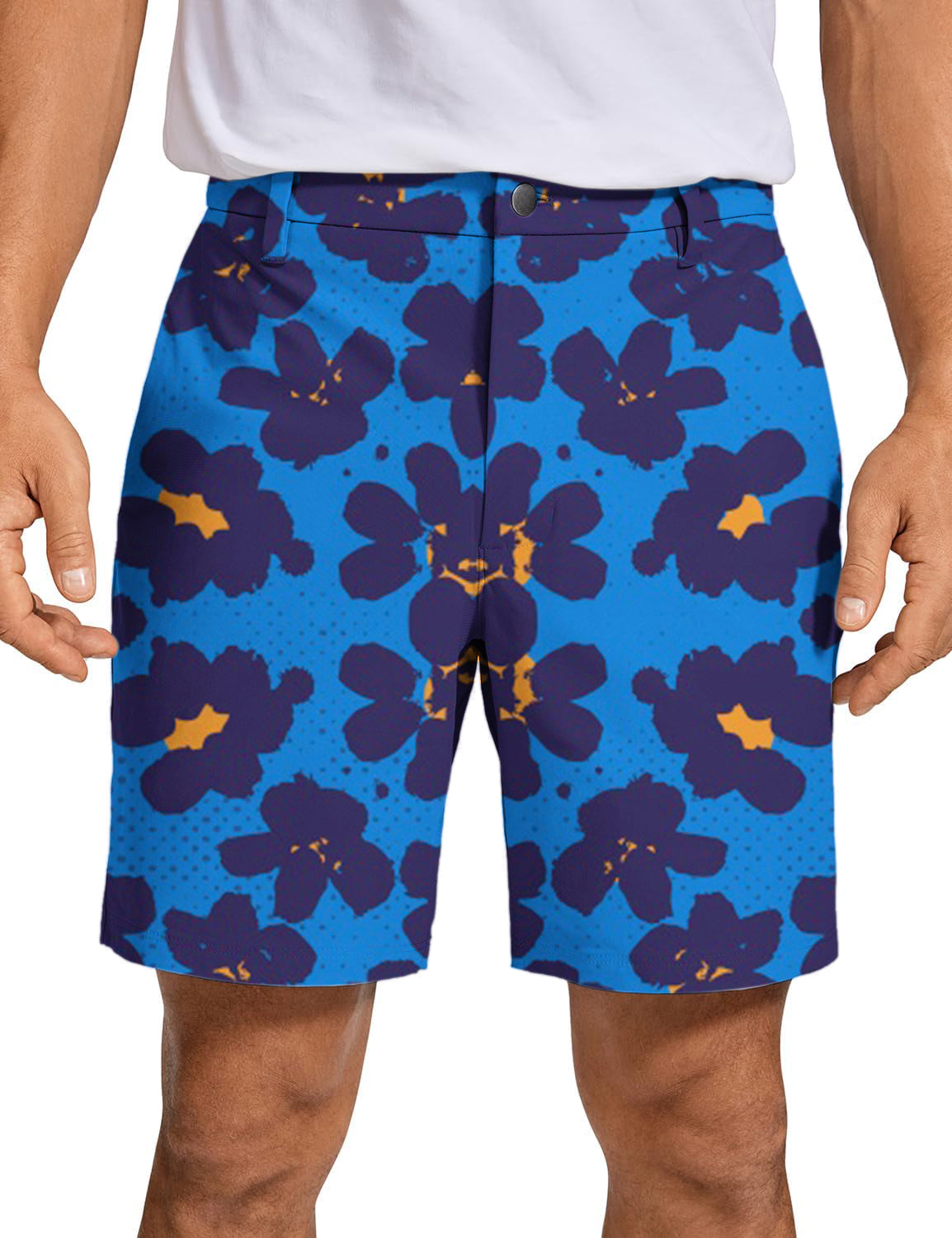 Men Hawaiian Dreams Golf Shorts