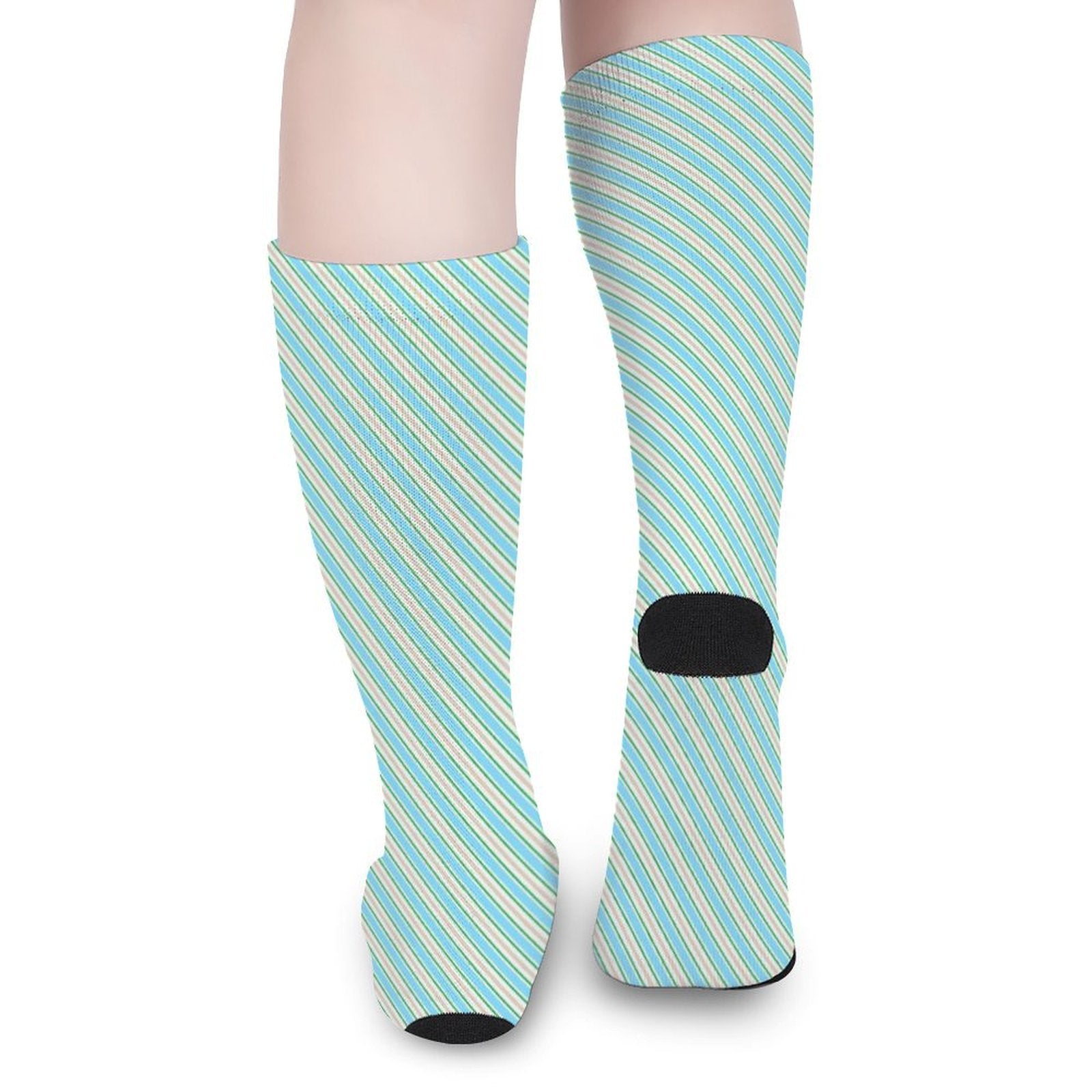 Diagonal stripes Prined socks Gifts for Men Women