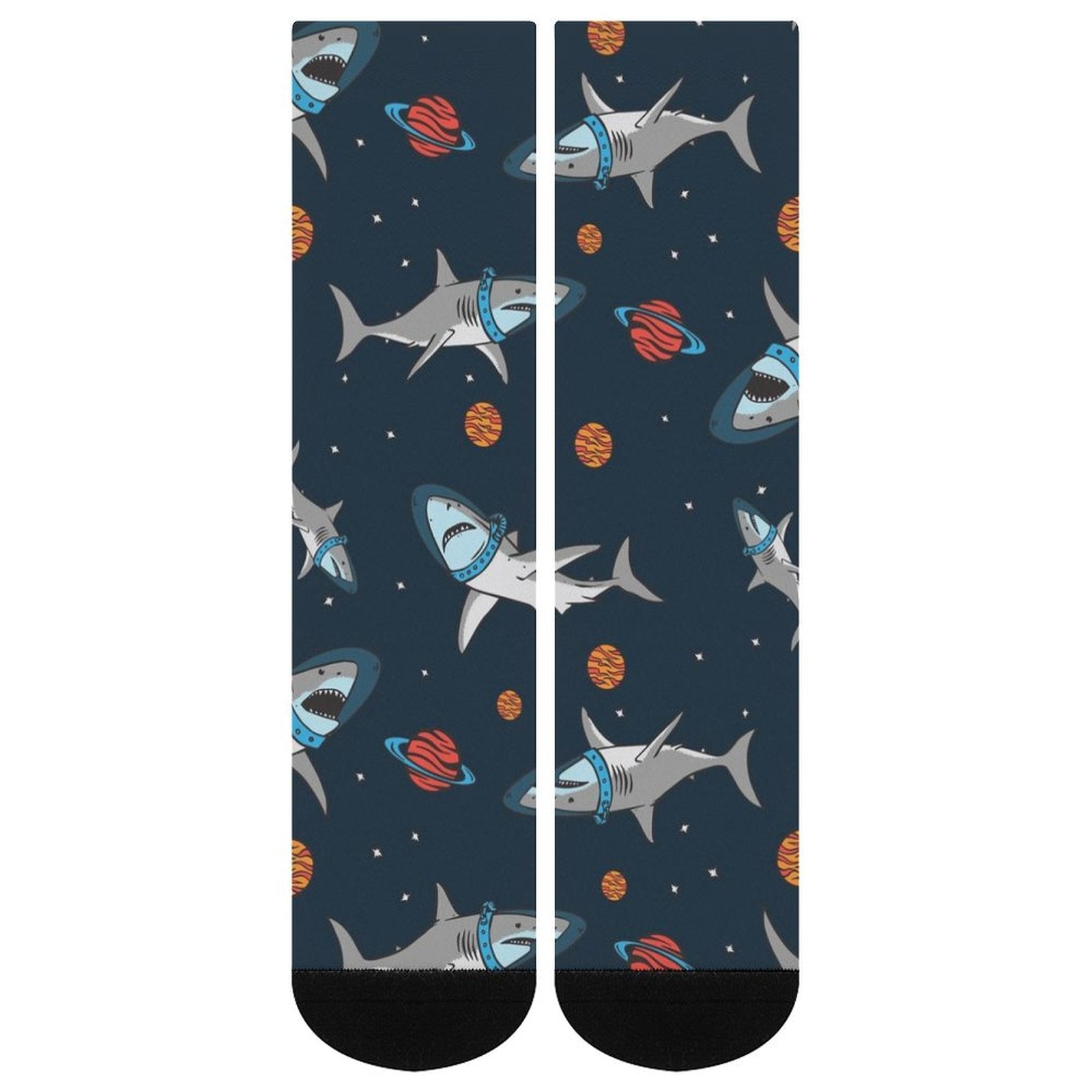 Sharks in Space Prined socks Gifts for Men Women