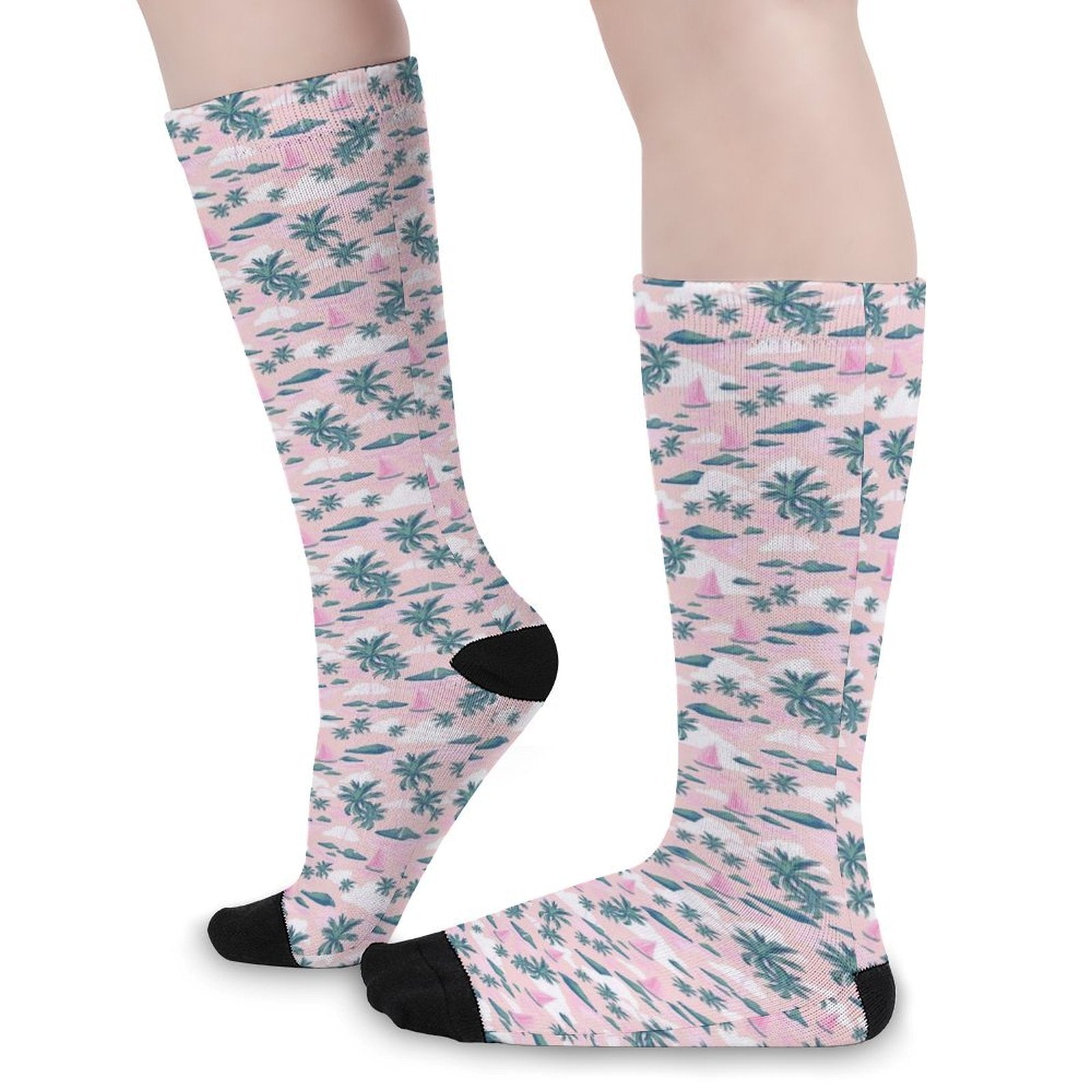 Island Time Prined socks Gifts for Men Women