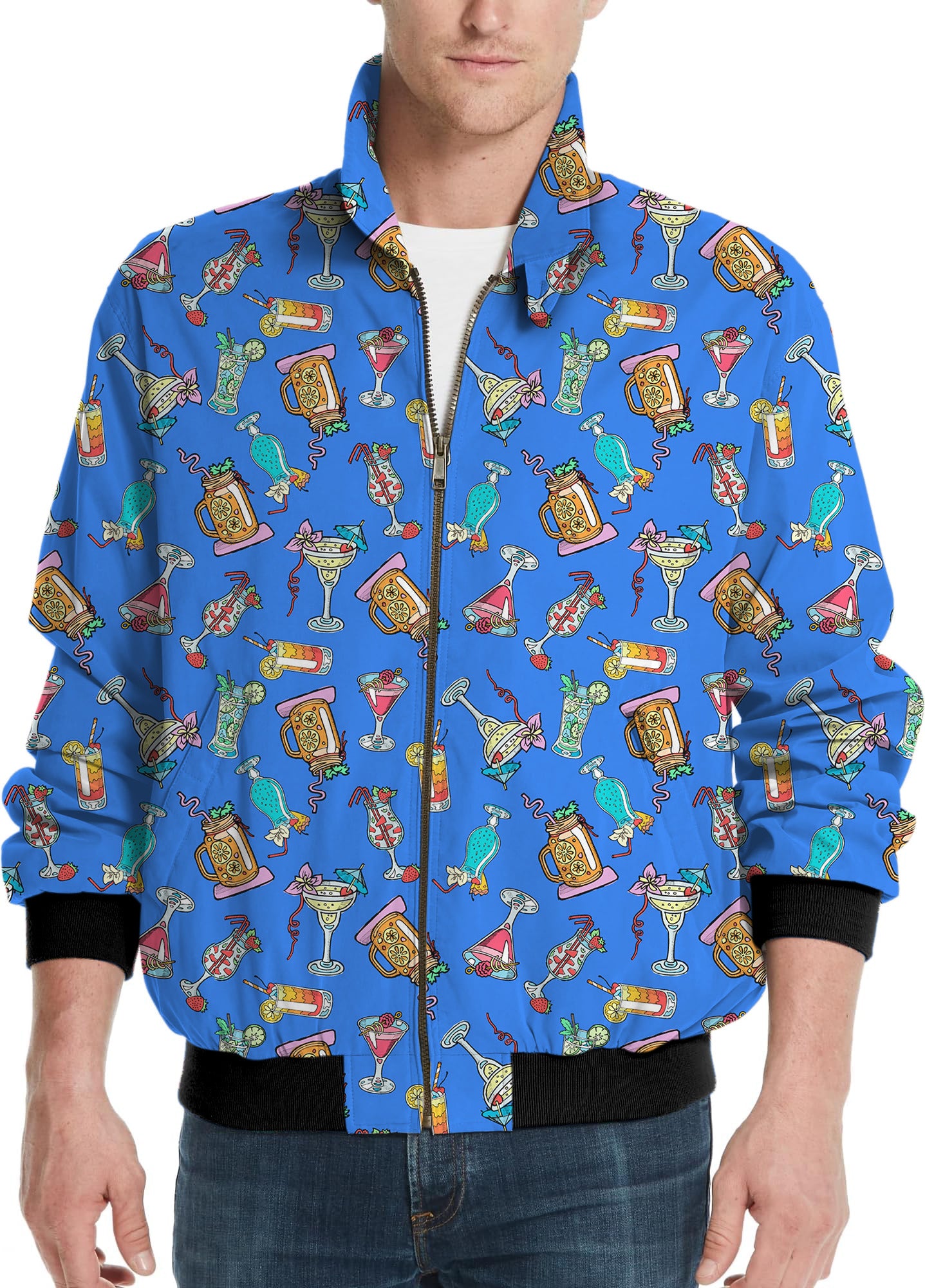Gummy Bears-Men's Golf Windbreaker Light Jacket