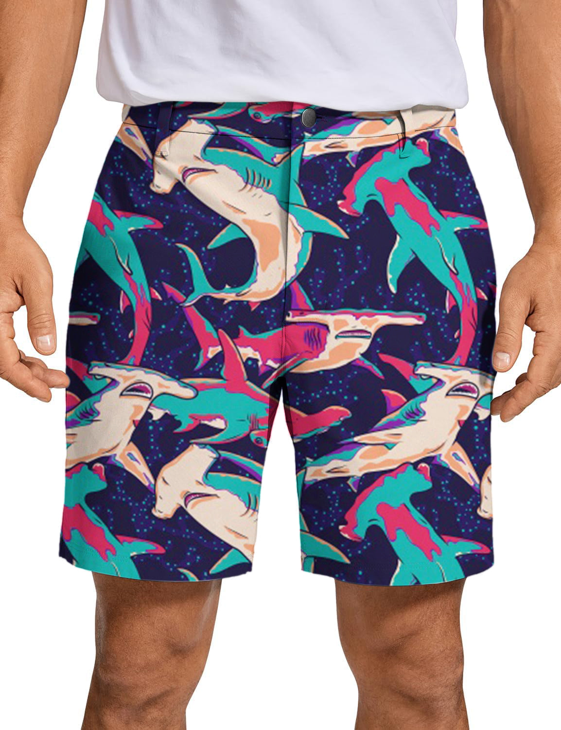 Men Hammer Time Golf Shorts