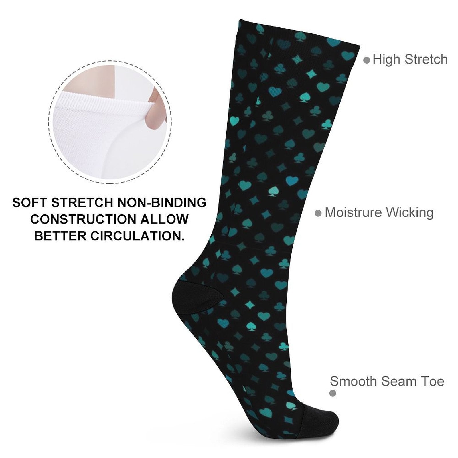 Suited Up Prined socks Gifts for Men Women