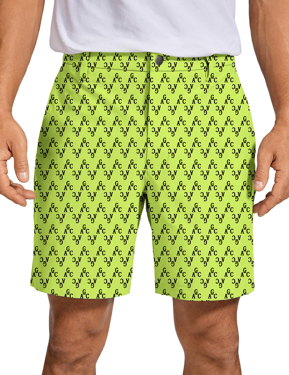 Men AGC letter Golf Shorts
