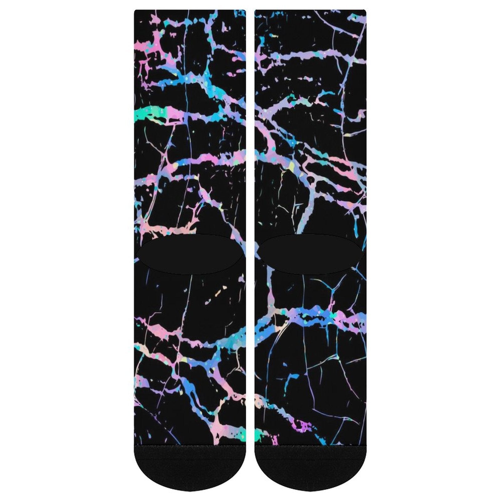 Rainbow Lightning Prined socks Gifts for Men Women