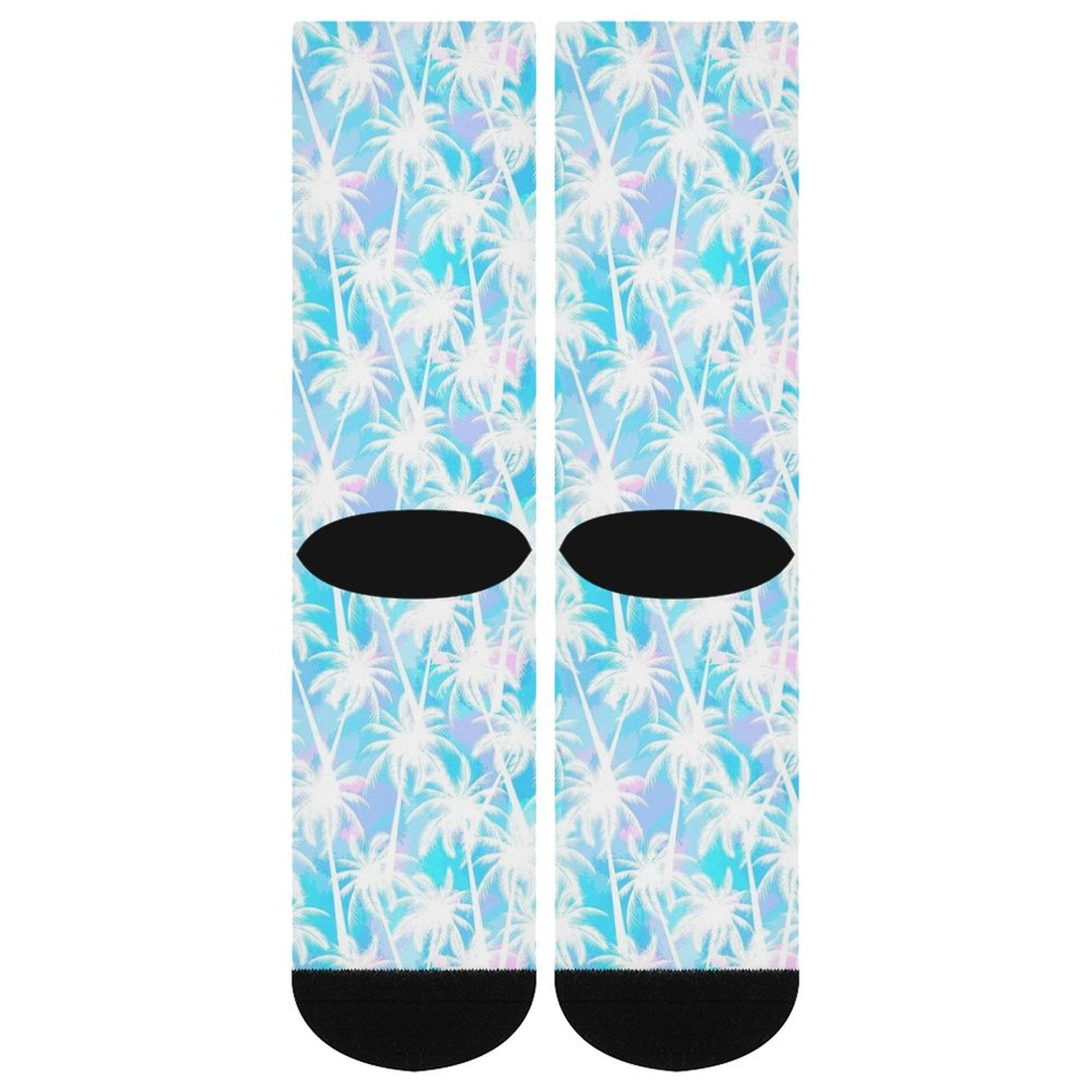 Jungle Palm tree Prined socks Gifts for Men Women