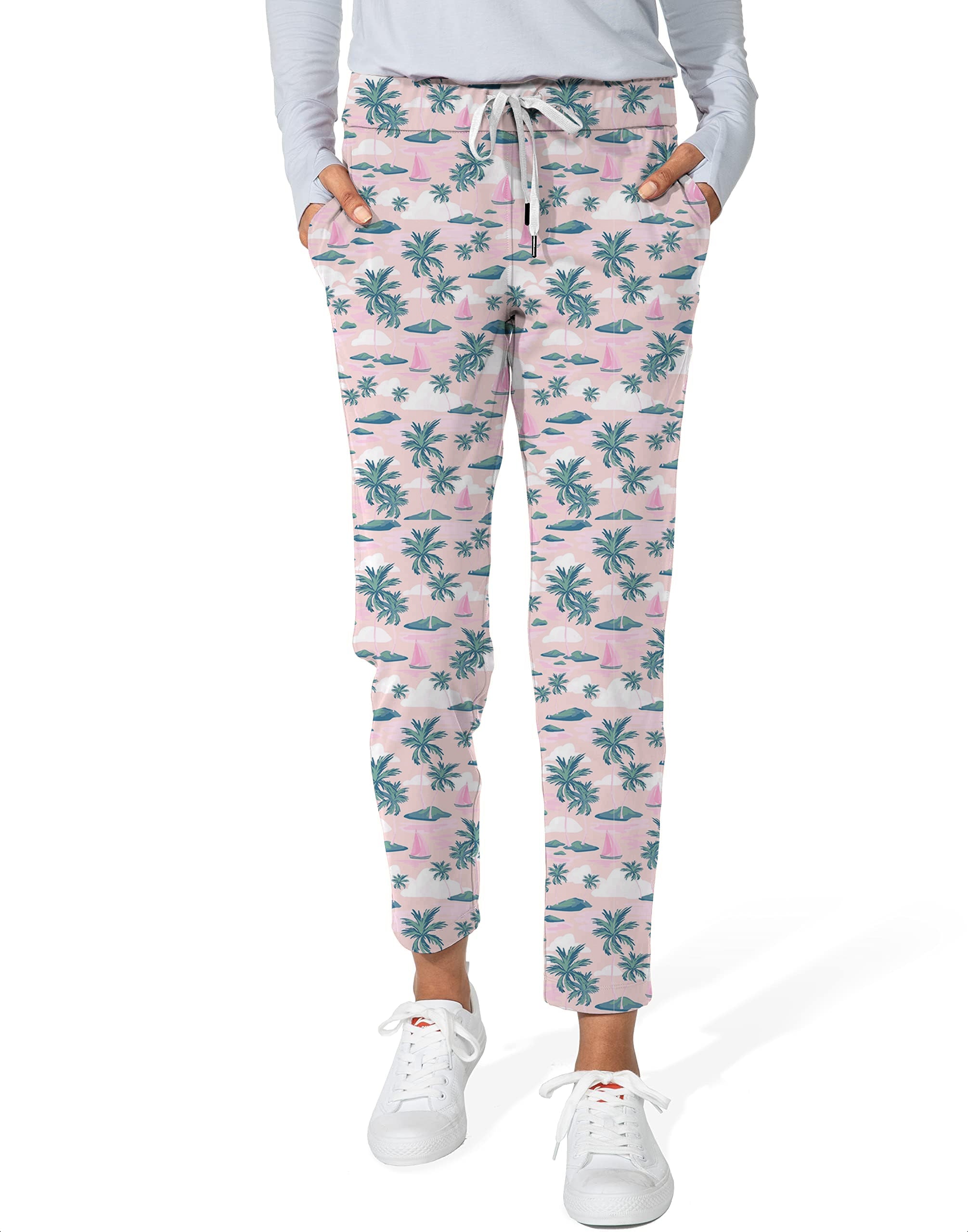 Island Time-Women's 7/8 Stretch Ankle Golf Pants