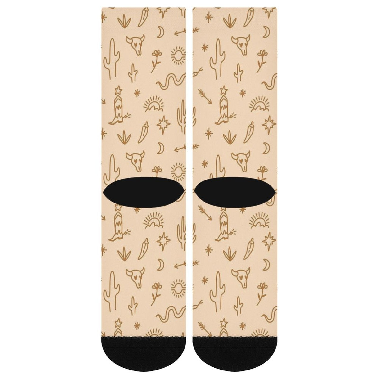Western Vibes Prined socks Gifts for Men Women