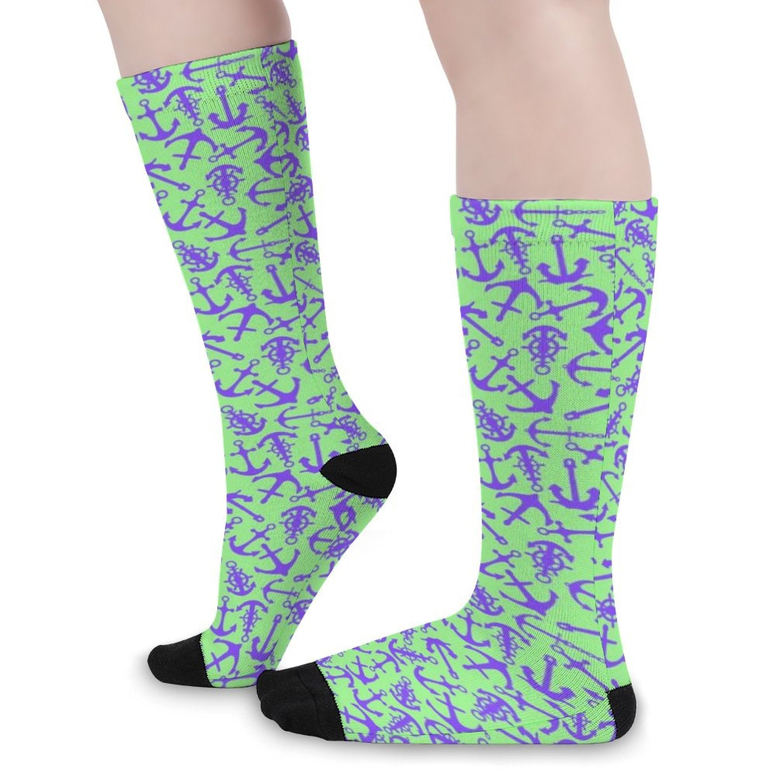 Anchor Prined socks Gifts for Men Women