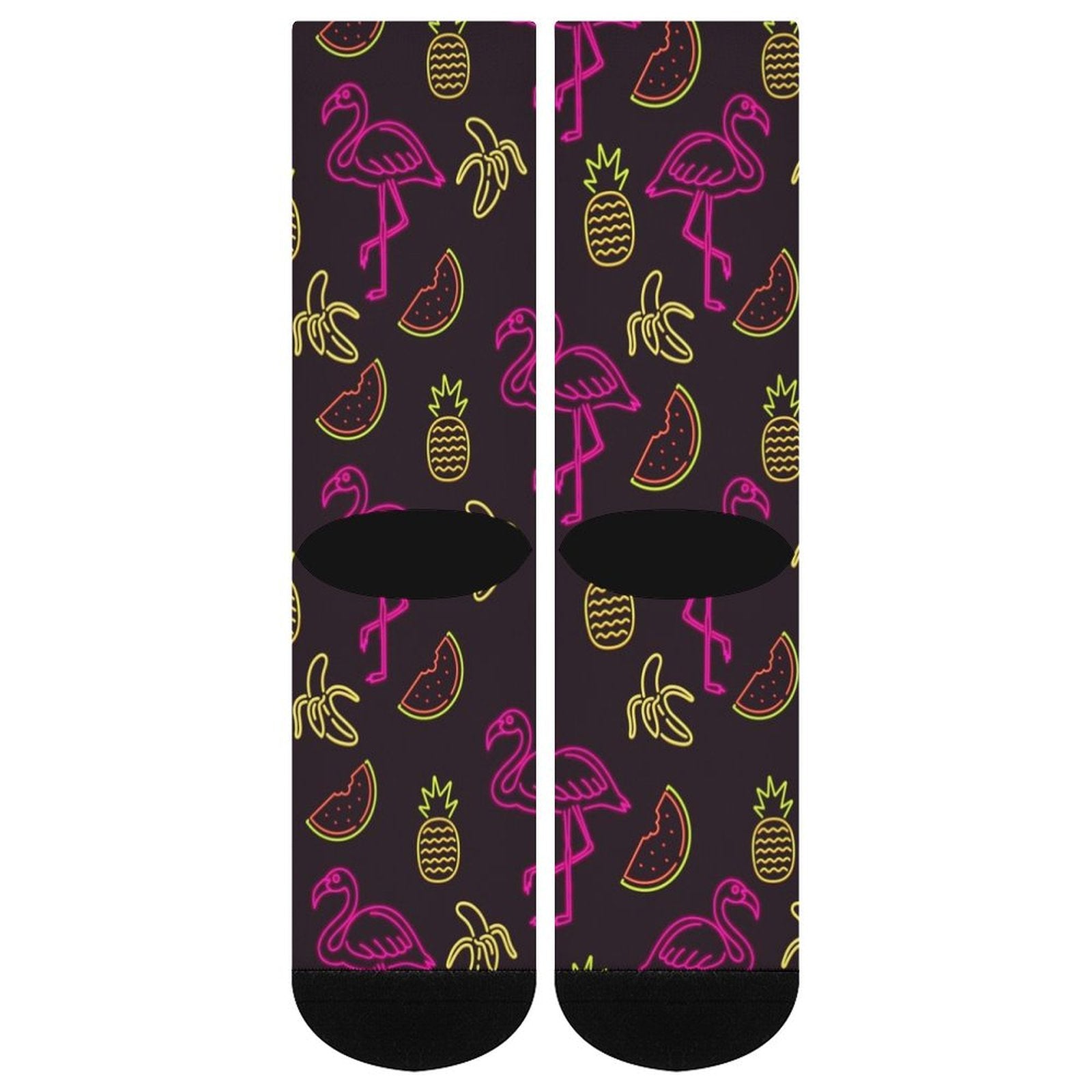 Neon Light Nonsense Prined socks Gifts for Men Women