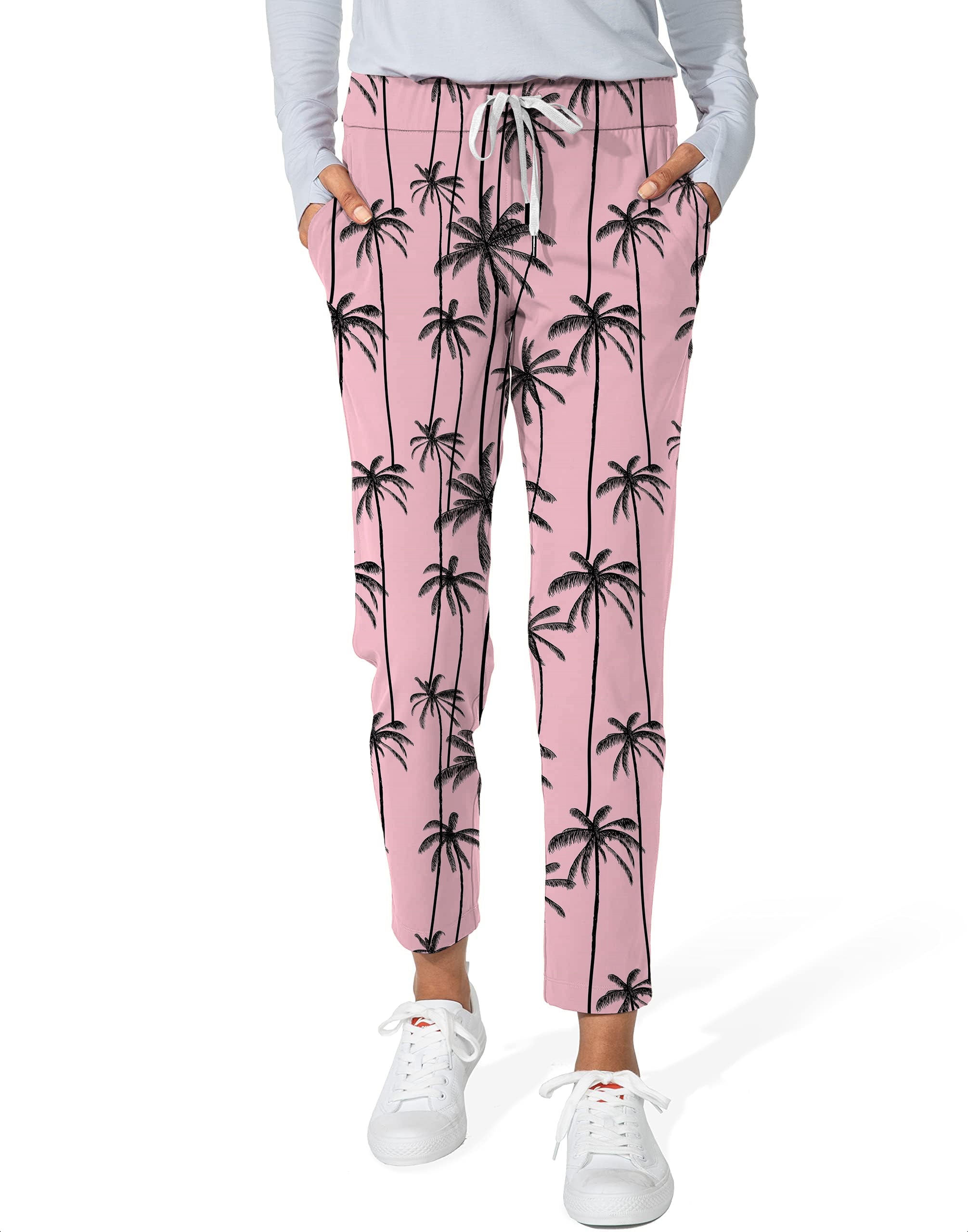Miami Palms-Women's 7/8 Stretch Ankle Golf Pants