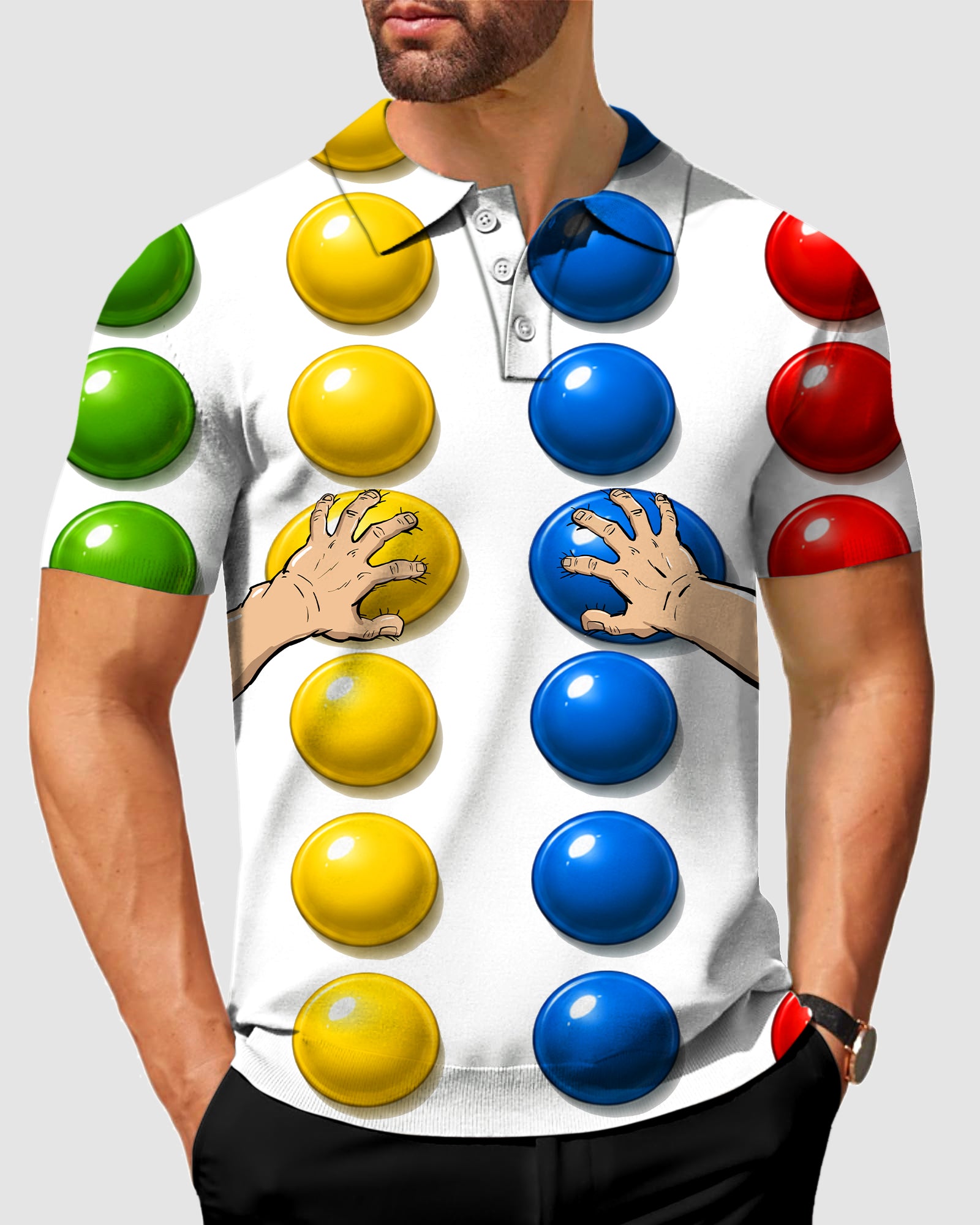 Men's Grab The Ball Designer style Sam’s Weird Women's Golf Polo Polo Sam’s Weird Studio