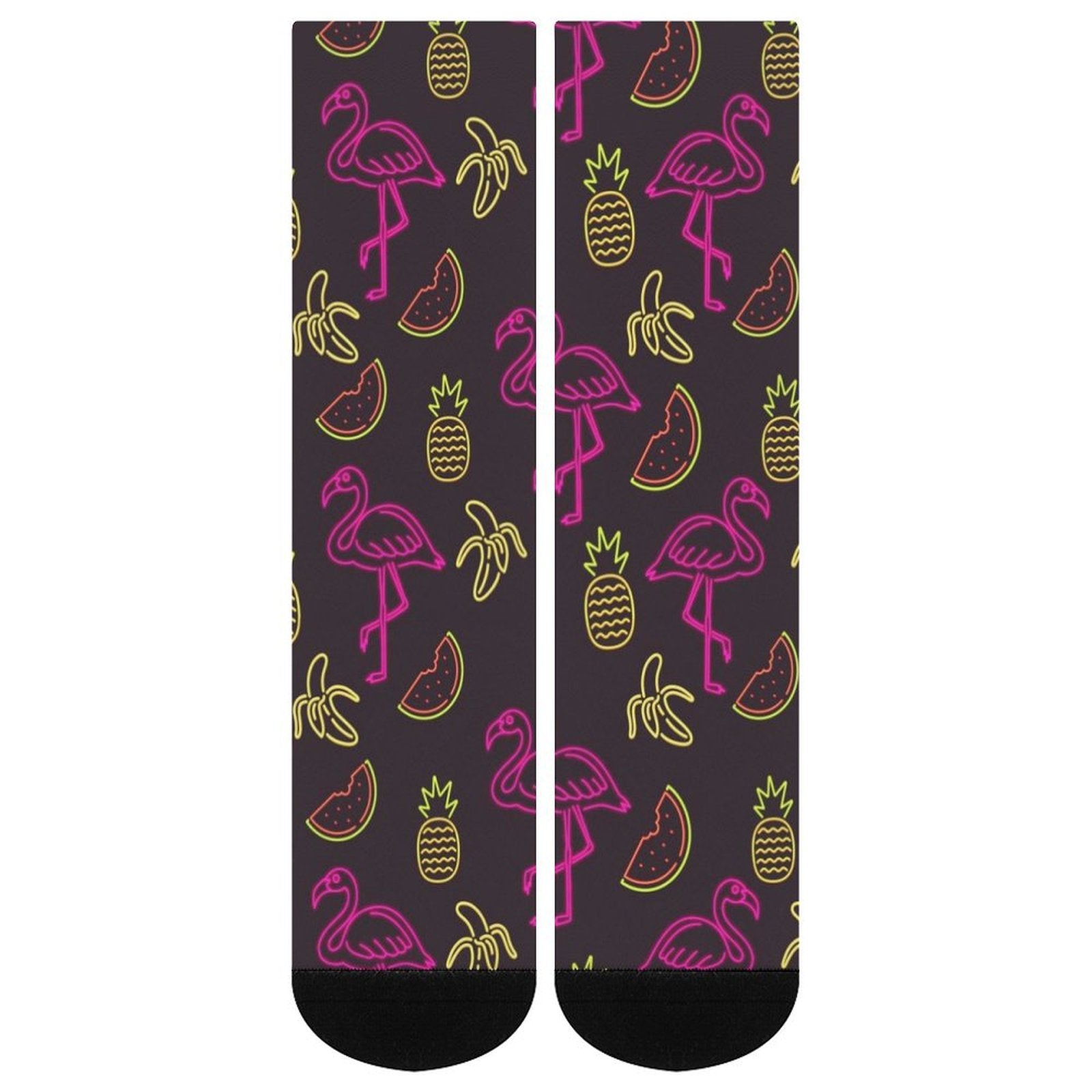 Neon Light Nonsense Prined socks Gifts for Men Women