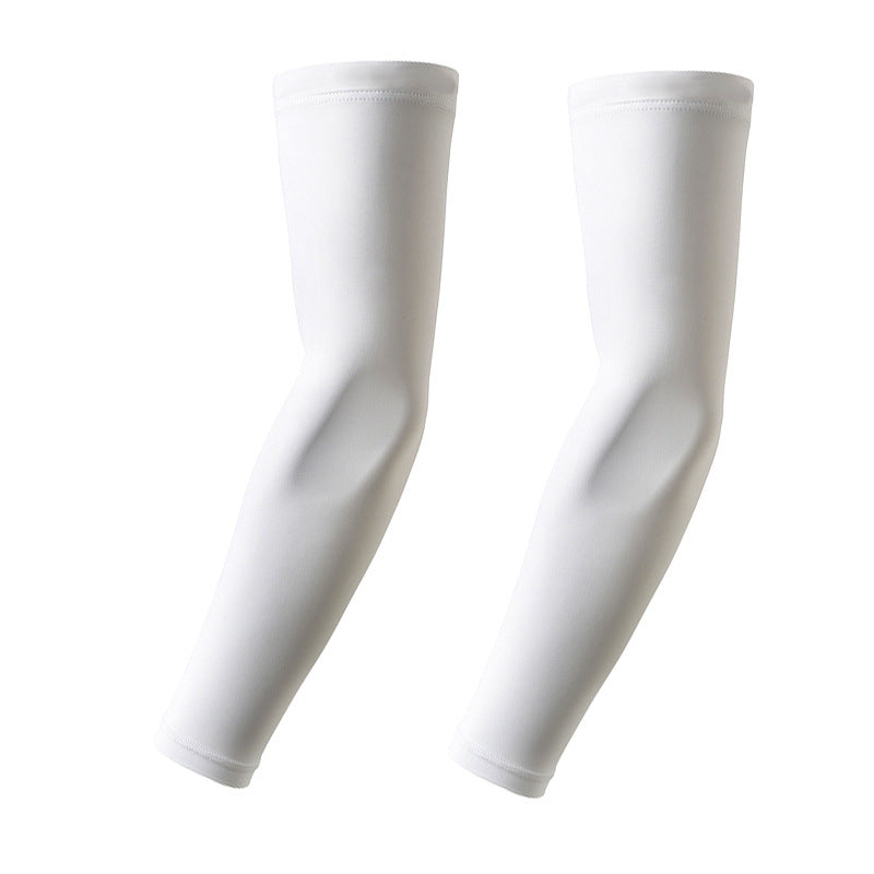 Unisex Ice Silk Sun Protection Arm Sleeves UPF50+ UV Block Thin Breathable Cooling Golf Sports Arm Covers UV Outdoor Protection Series
