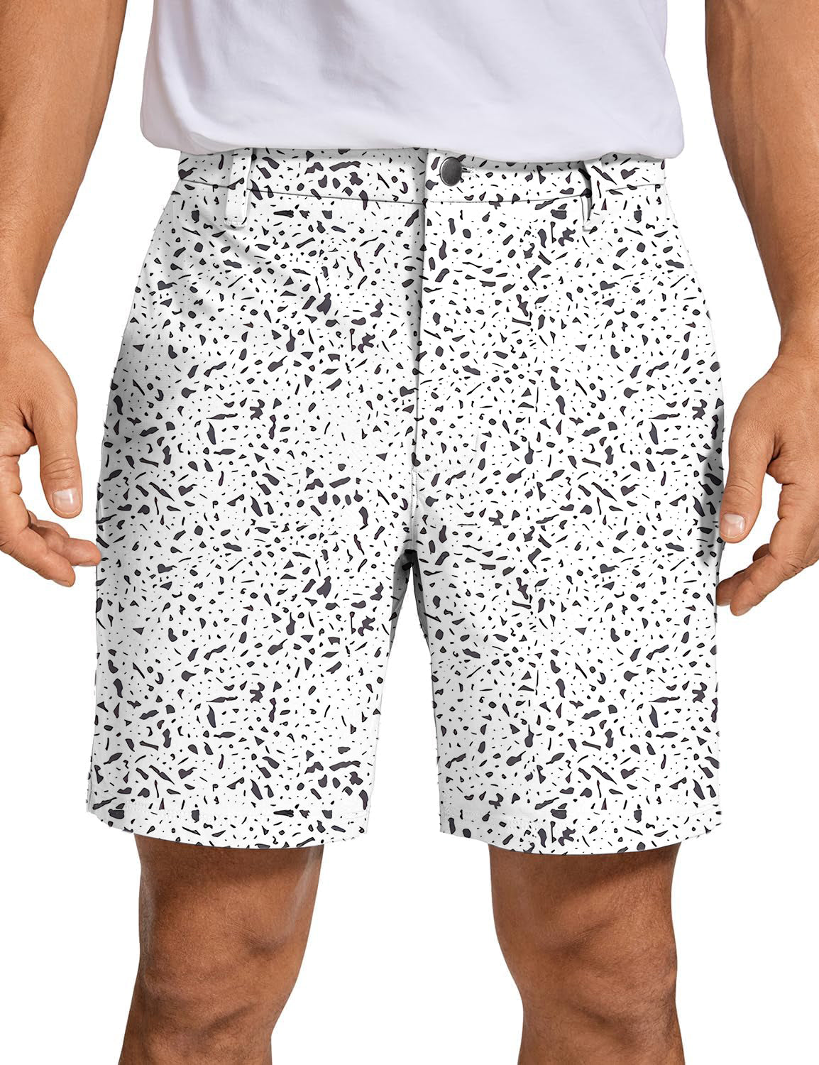 Men's Speckle Golf Shorts