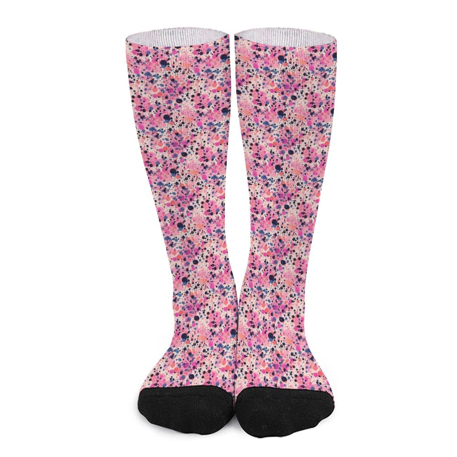 Fuchsia Fusion Prined socks Gifts for Men Women