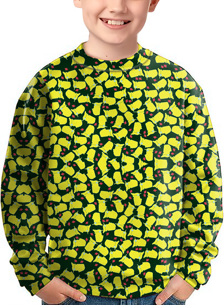 Augusta Crewneck Pullover Kids Ugly Sweater
