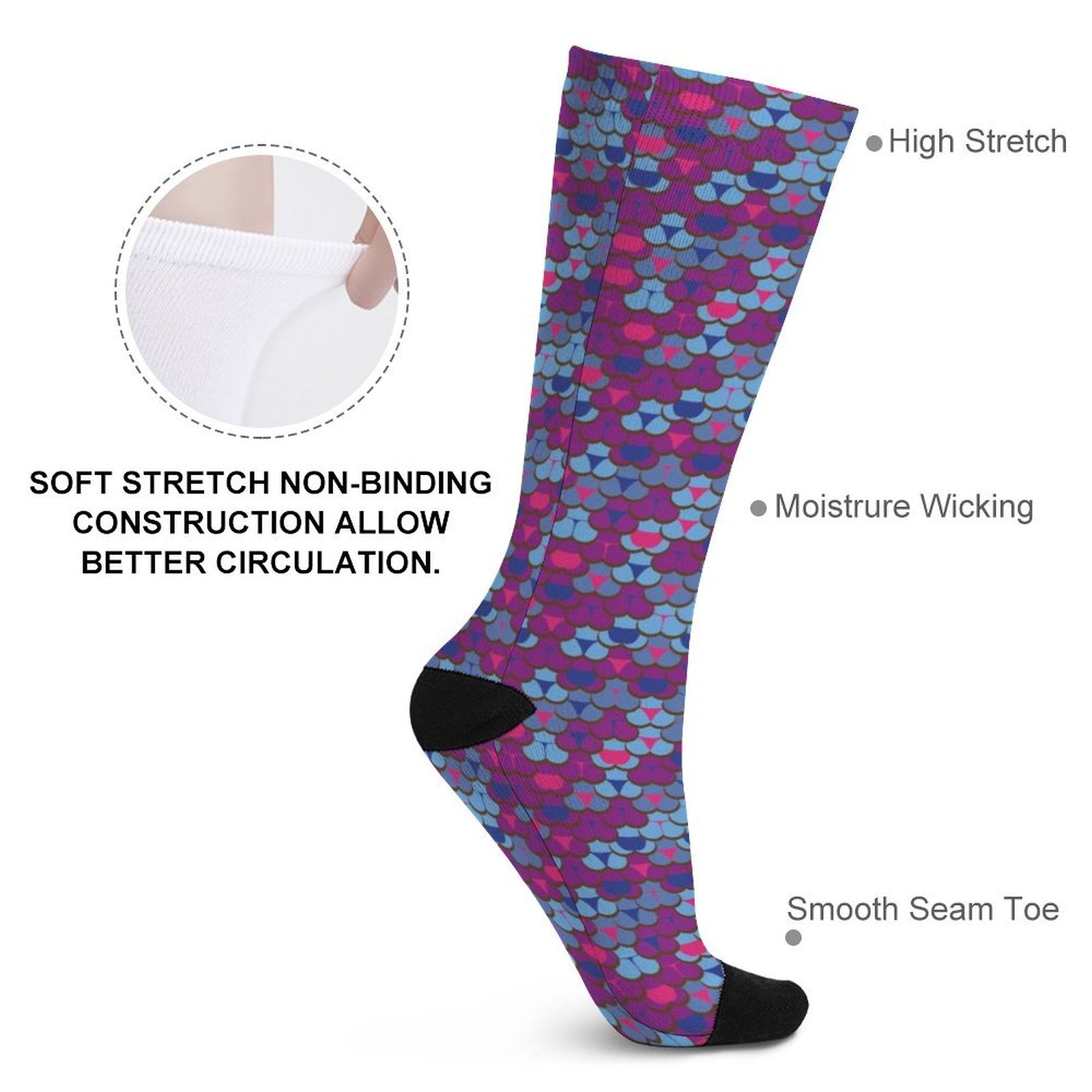 colorful world Prined socks Gifts for Men Women